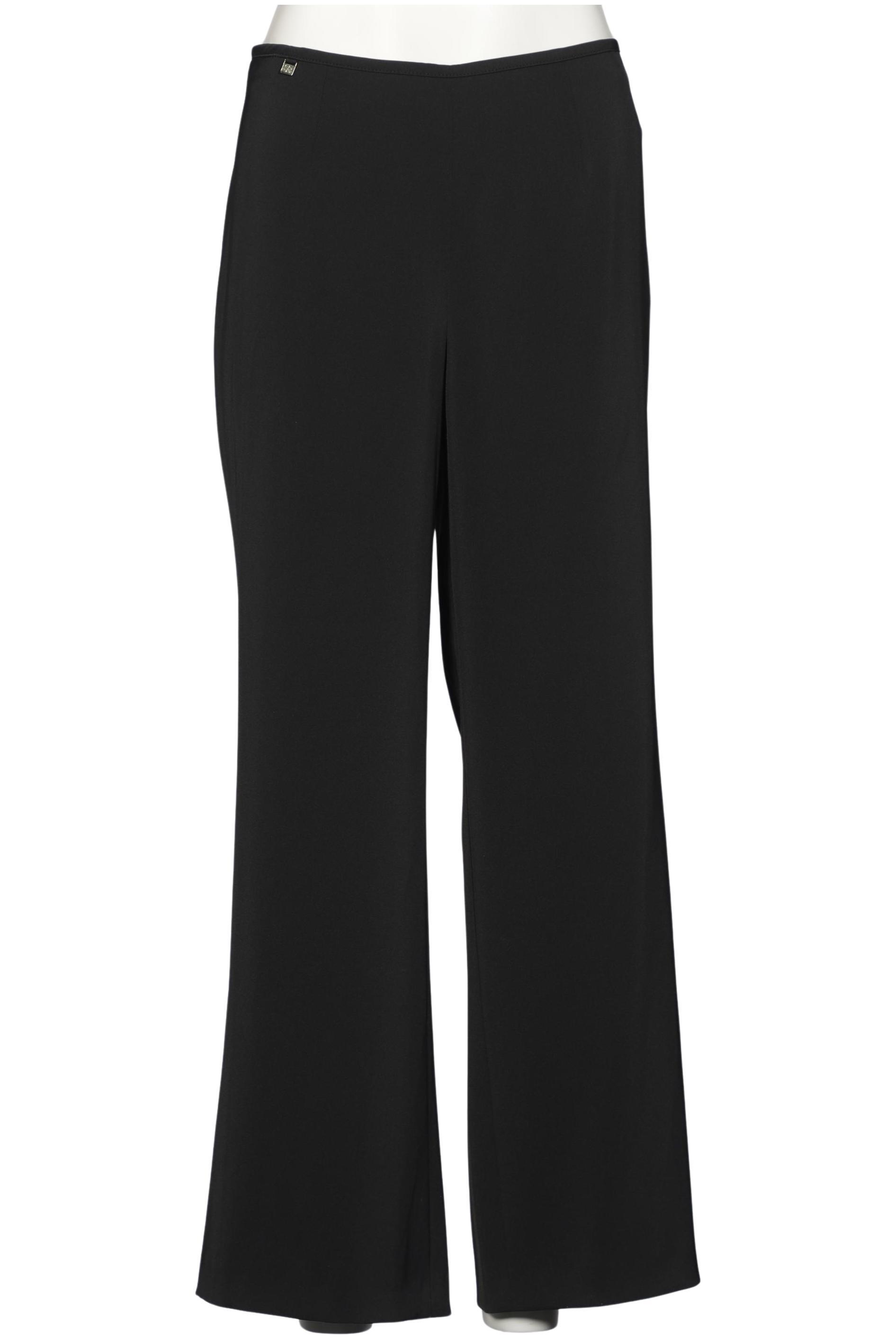 Elegance Paris Damen Stoffhose, Schwarz, Gr. EU 46