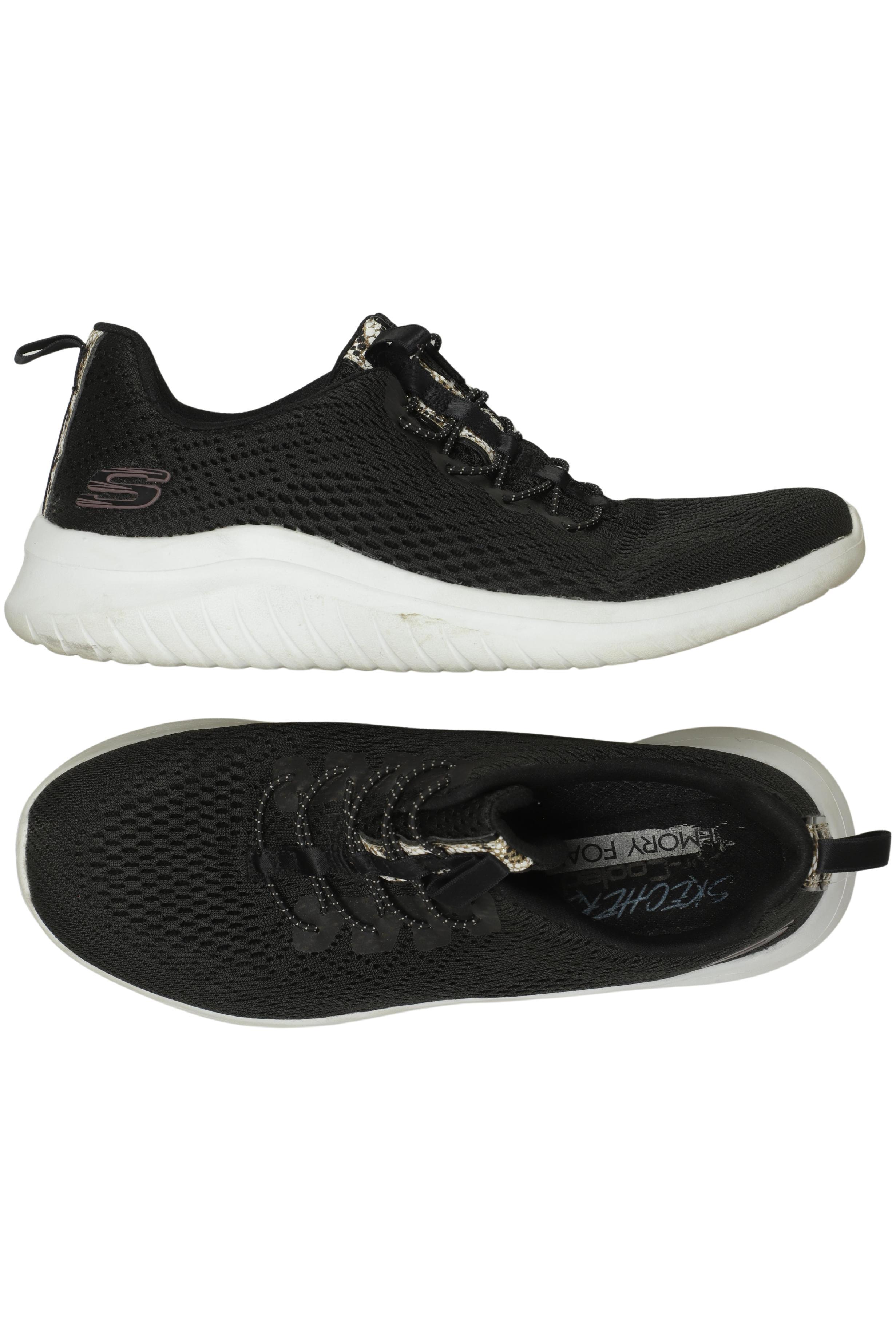 Skechers Damen Sneaker, Schwarz, Gr. EU 38