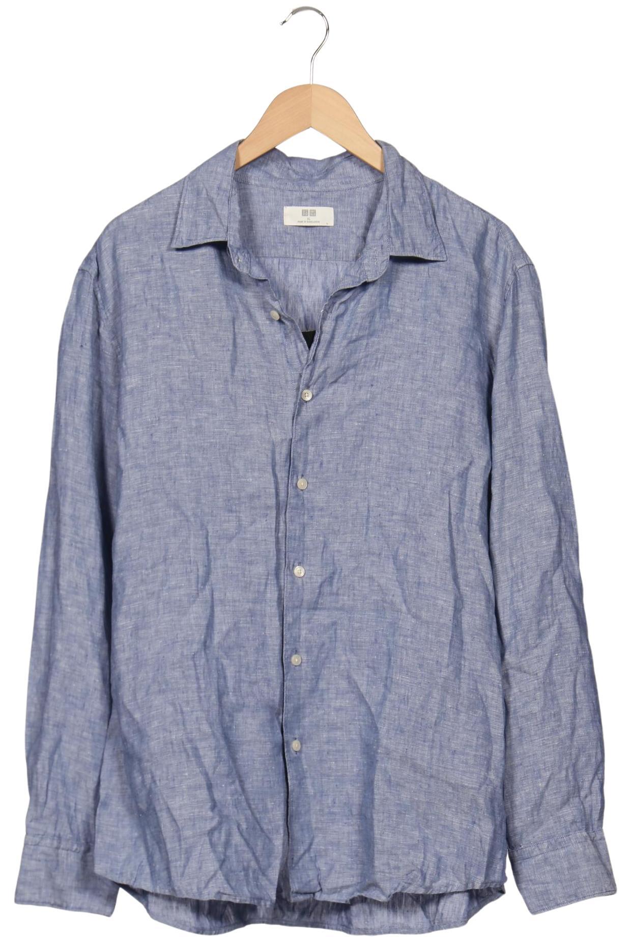 uniqlo Herren Hemd, Blau, Gr. XL