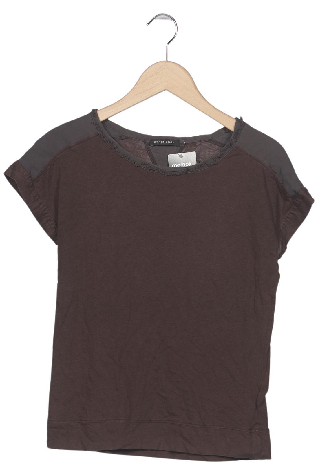 Strenesse Damen T-Shirt, Braun, Gr. EU 36