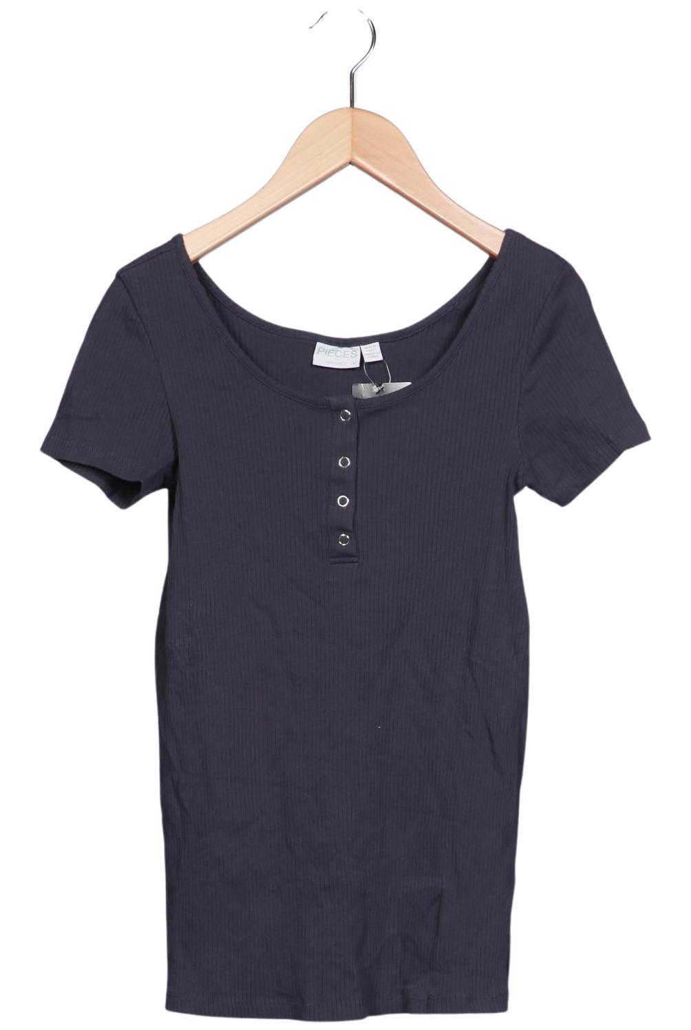 pieces Damen T-Shirt, Marineblau, Gr. M