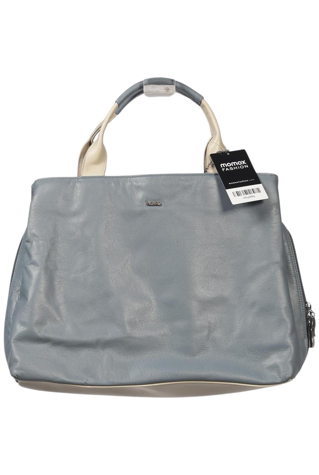 Picard Damen Handtasche gross Leder, Hellblau, Gr.