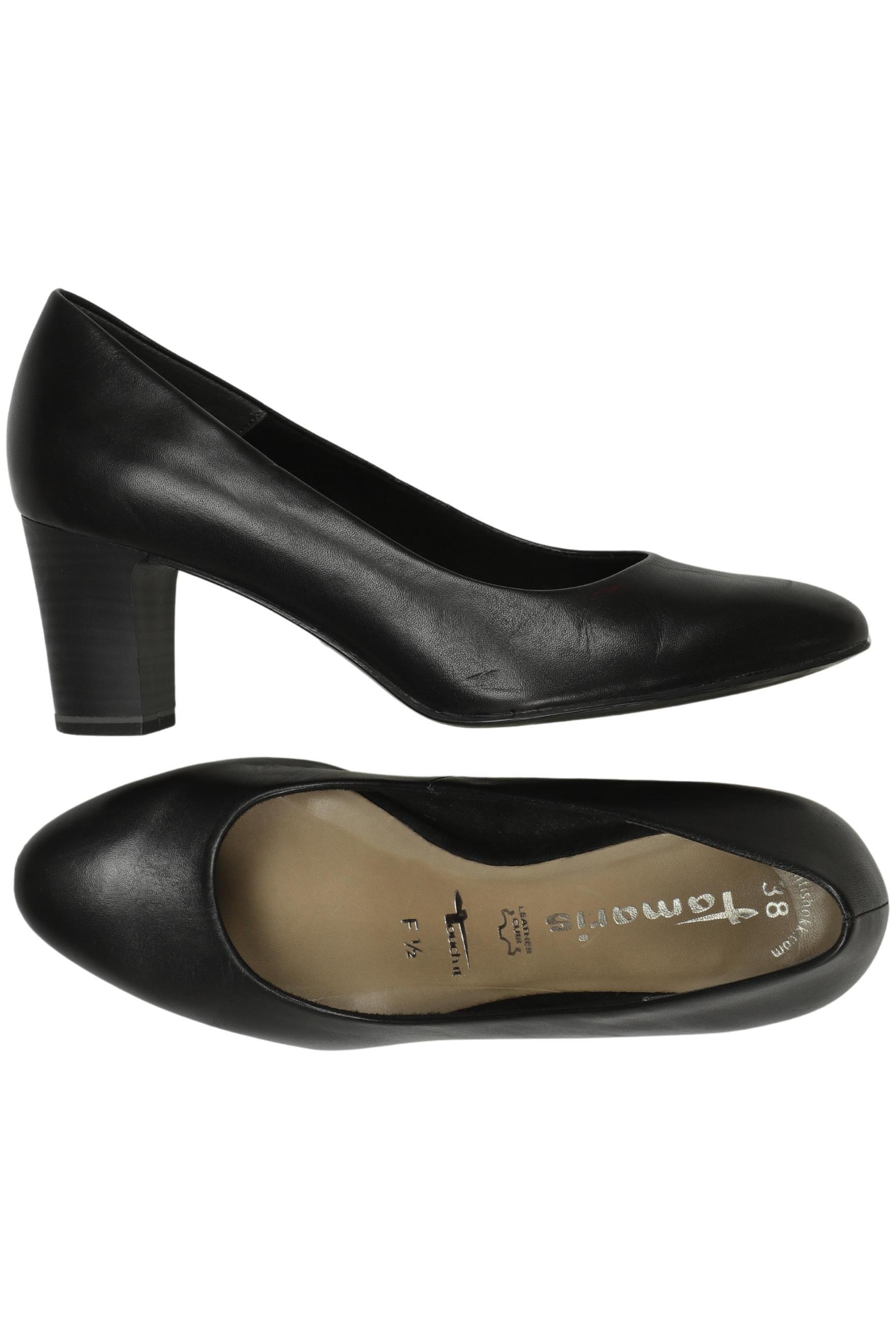 Tamaris Damen Pumps, Schwarz, Gr. EU 38