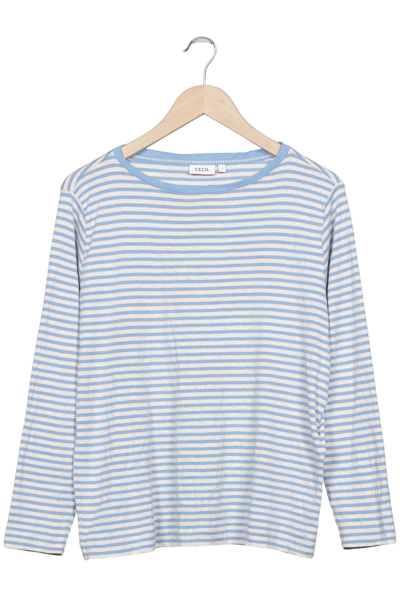 Cecil Damen Langarmshirt, Mehrfarbig, Gr. L