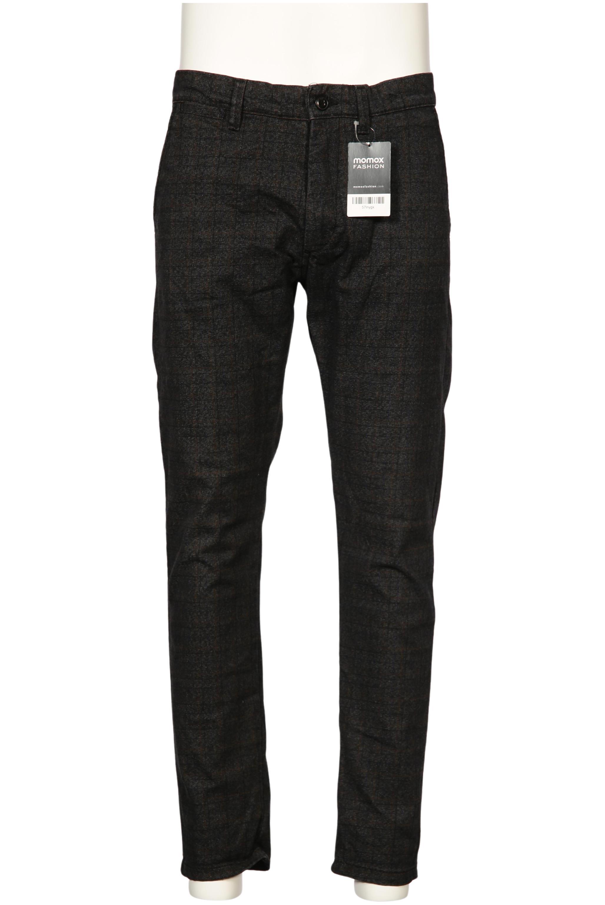 Jack & Jones Herren Stoffhose, Schwarz, Gr. W33