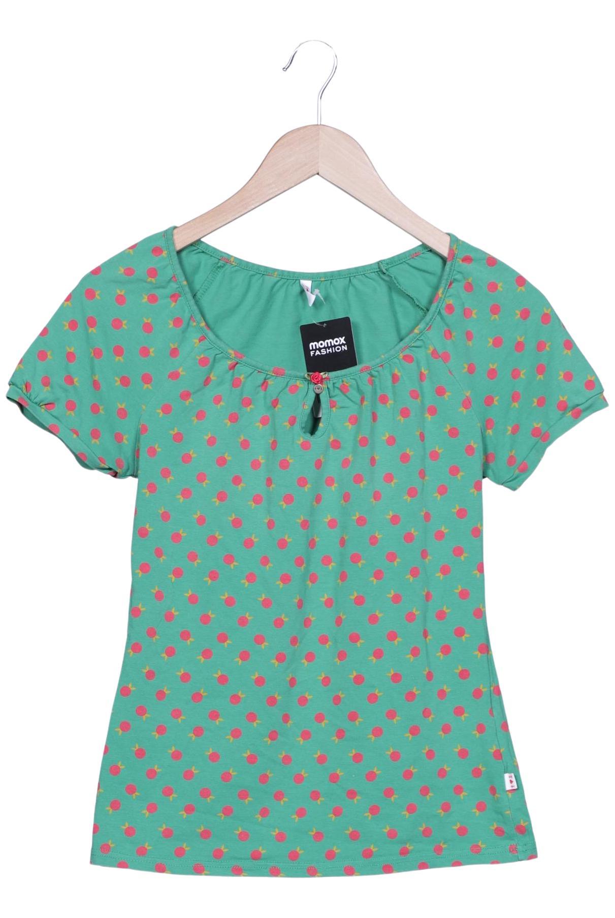 Blutsgeschwister Damen T-Shirt, Grün, Gr. M