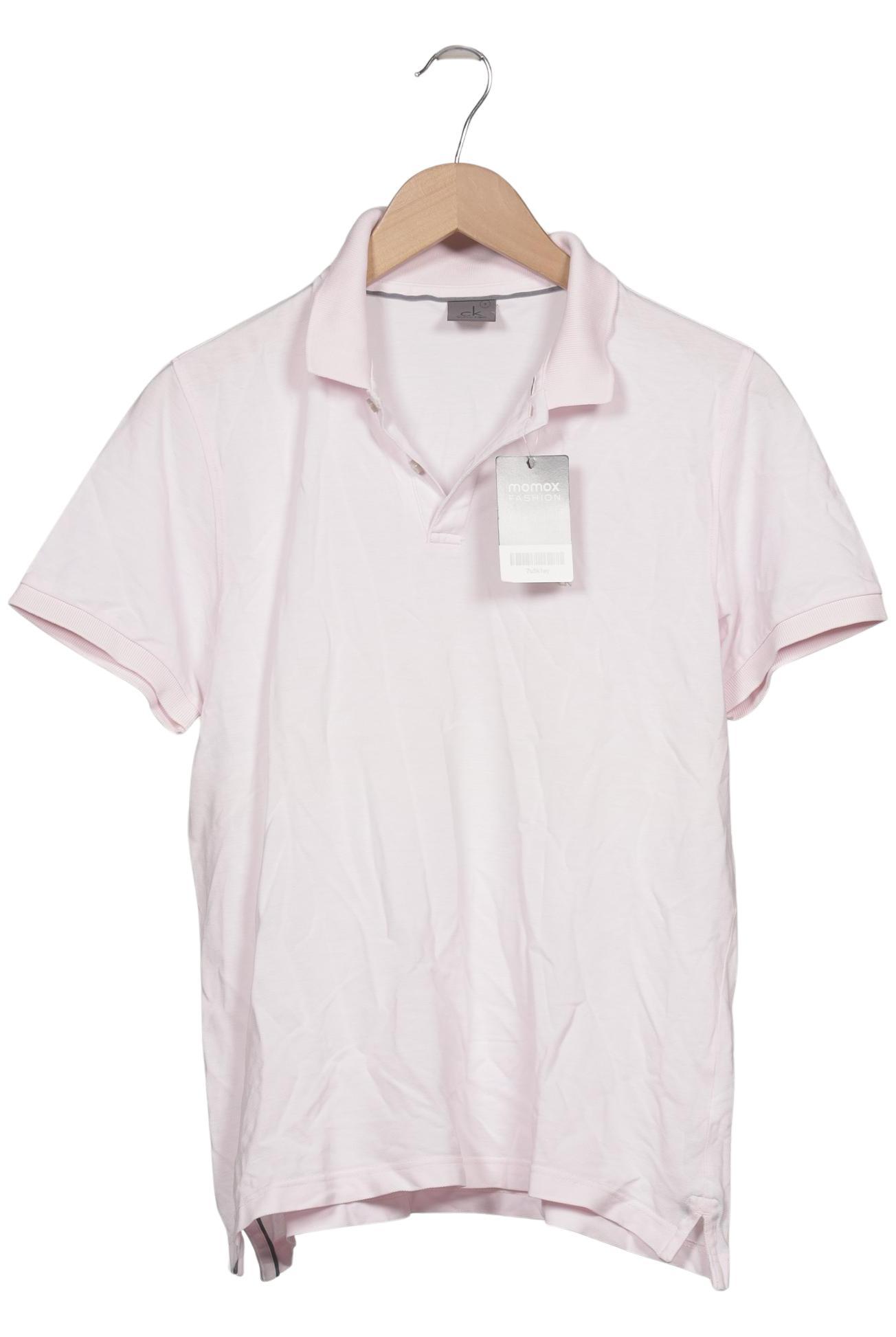 Calvin Klein Herren Poloshirt, Pink, Gr. S