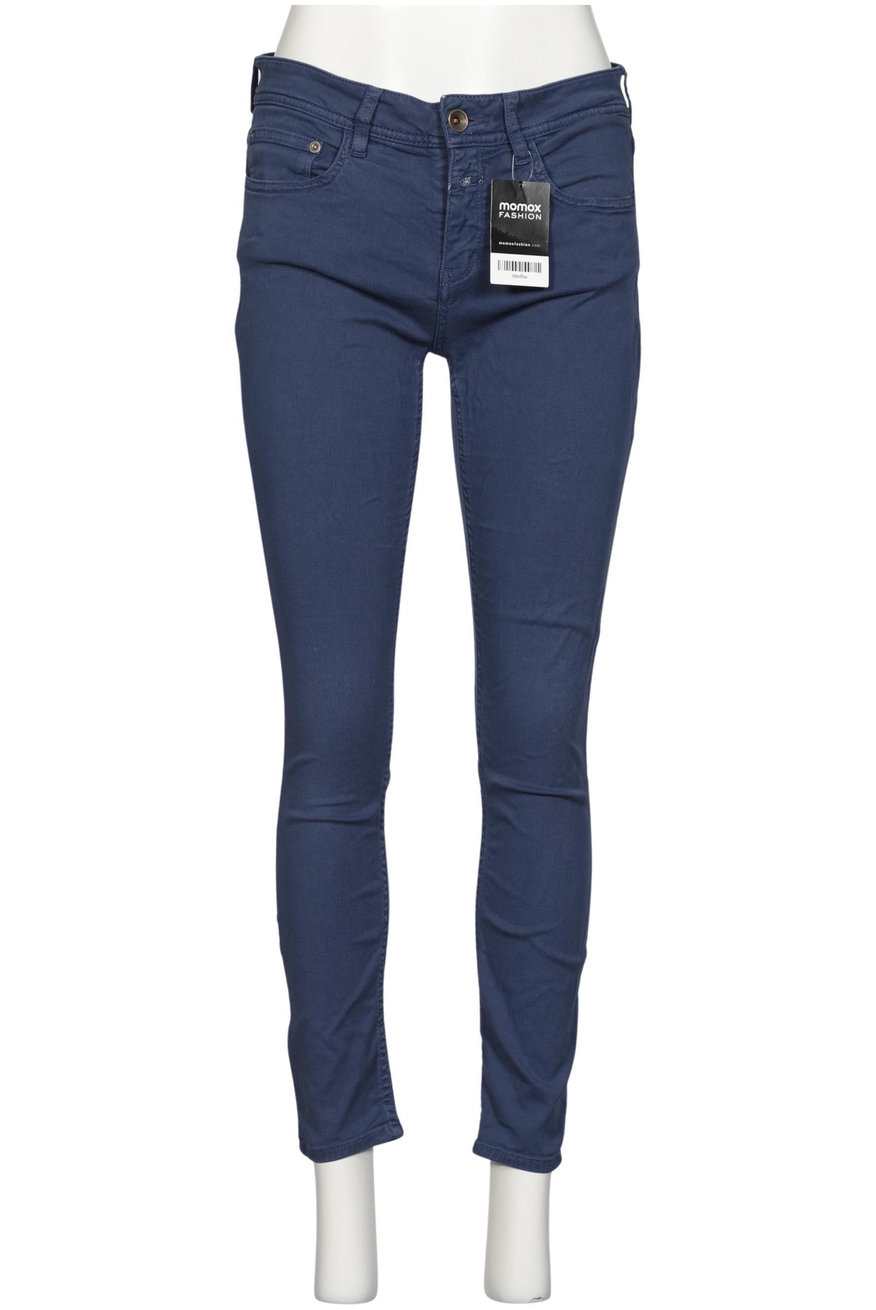 Closed Damen Stoffhose, Marineblau, Gr. W30