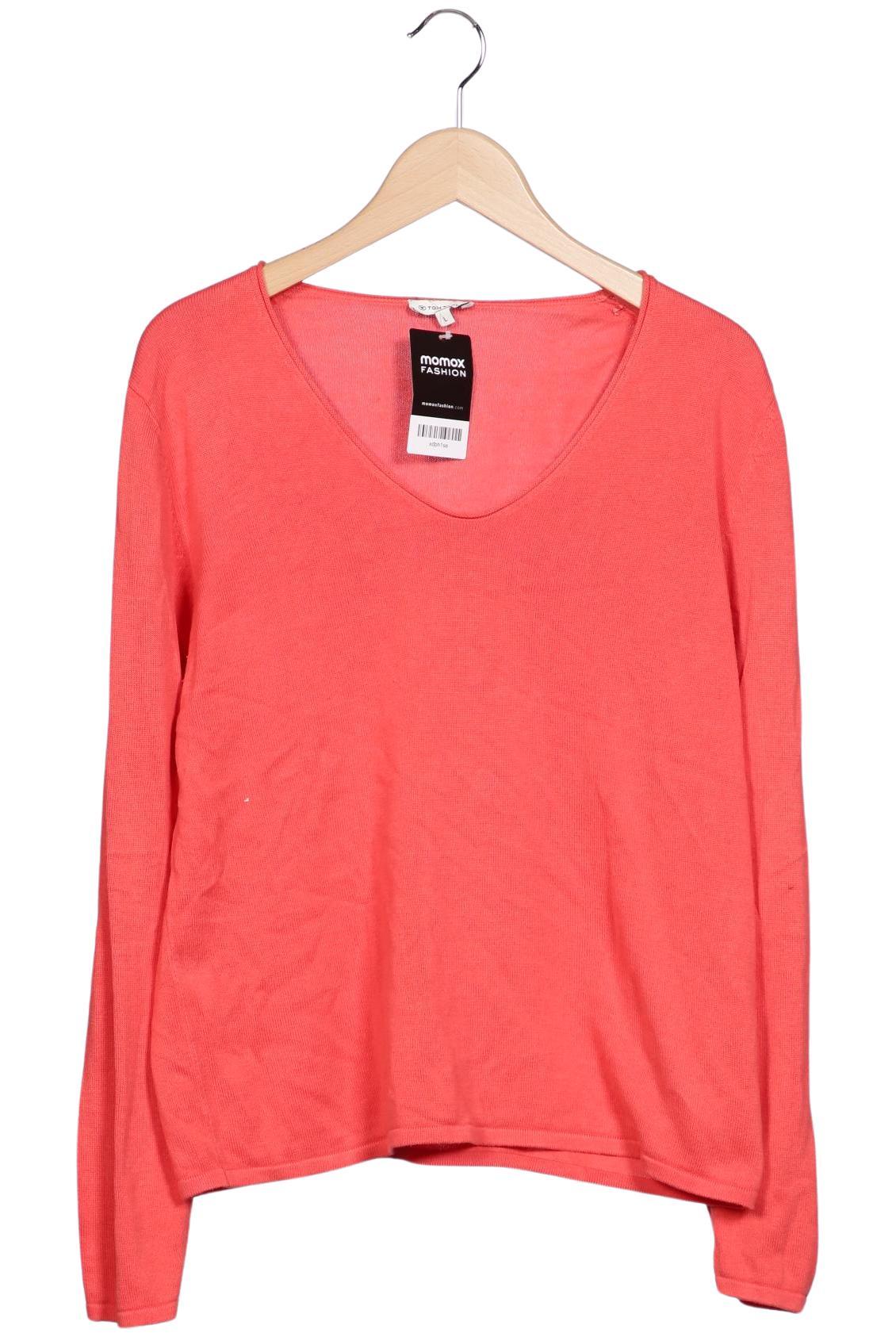 Tom Tailor Damen Pullover, Rot, Gr. L