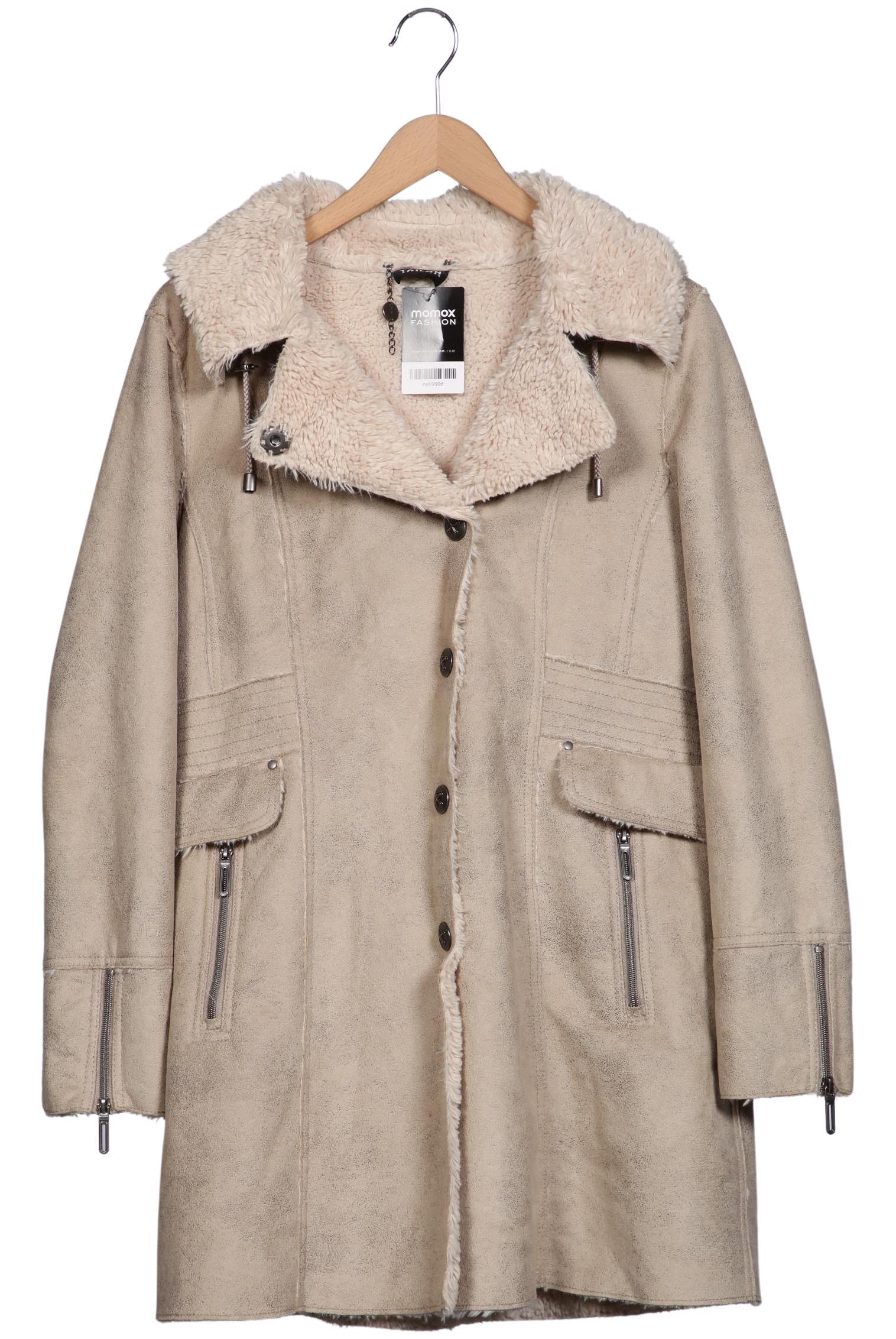 Taifun Damen Mantel, Beige, Gr. EU 42