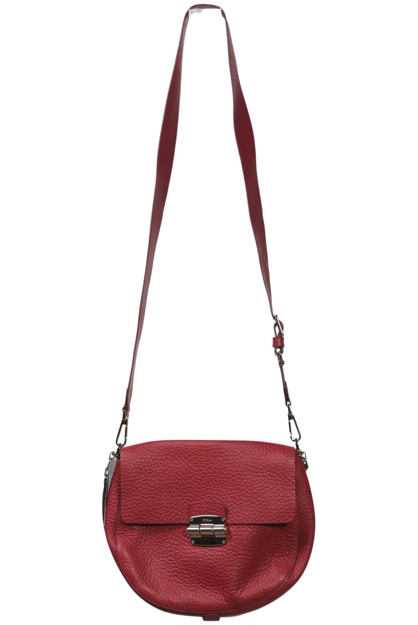 Furla Damen Handtasche klein Leder, Rot, Gr.