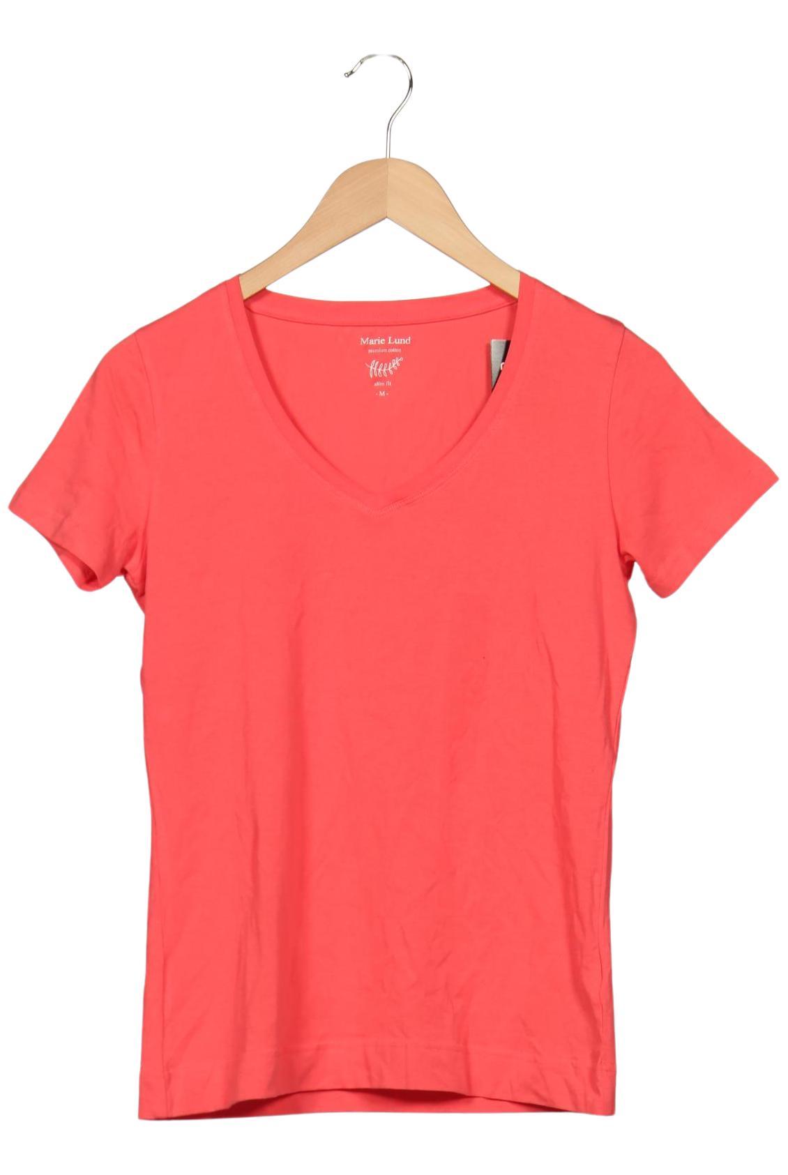 Marie Lund Damen T-Shirt, Rot, Gr. M