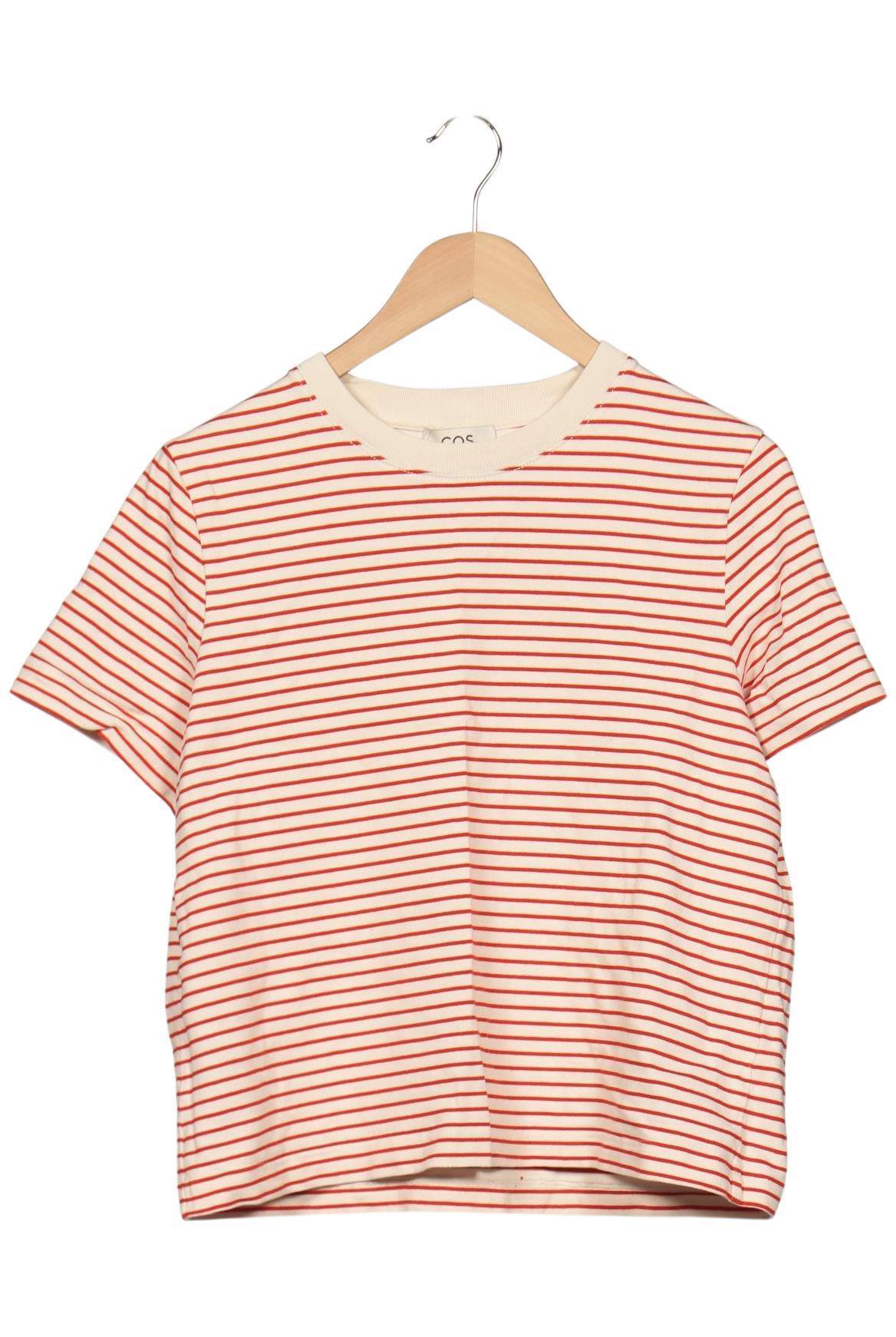 COS Damen T-Shirt, Mehrfarbig, Gr. L