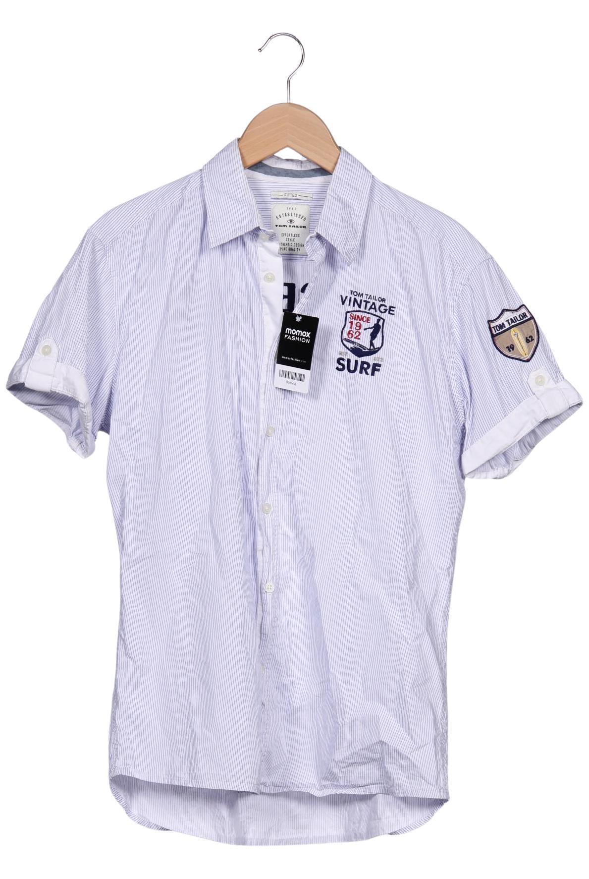 Tom Tailor Herren Hemd, Hellblau, Gr. L