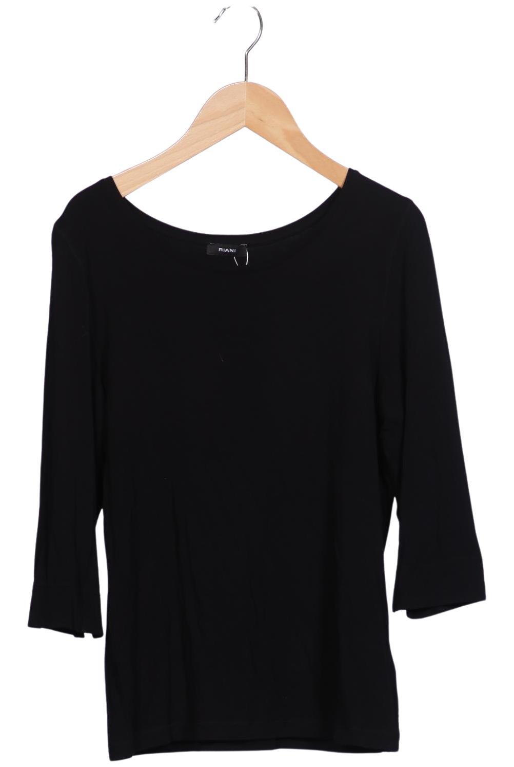 Riani Damen Langarmshirt, Schwarz, Gr. EU 40