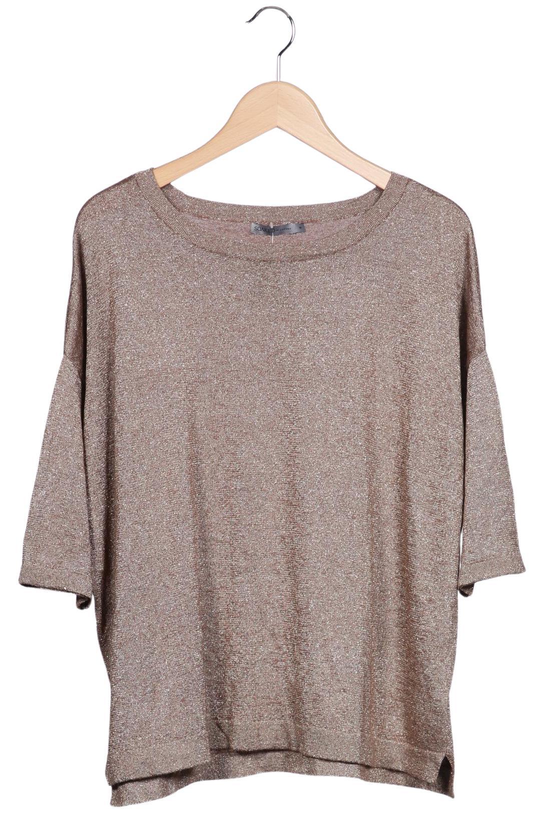 Soaked in Luxury Damen Pullover, Beige, Gr. M