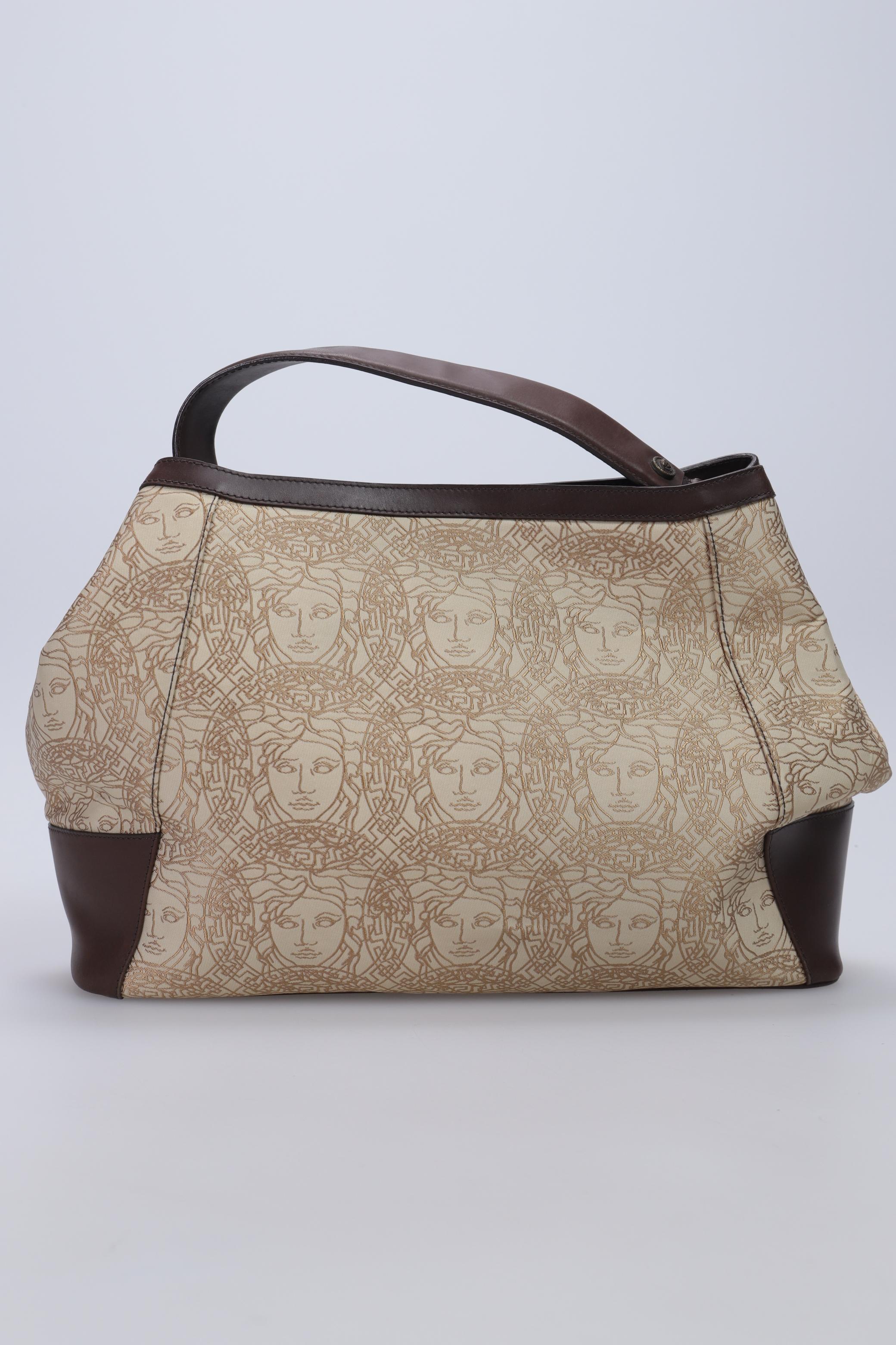 Versace Damen Handtasche gross, Mehrfarbig, Gr.