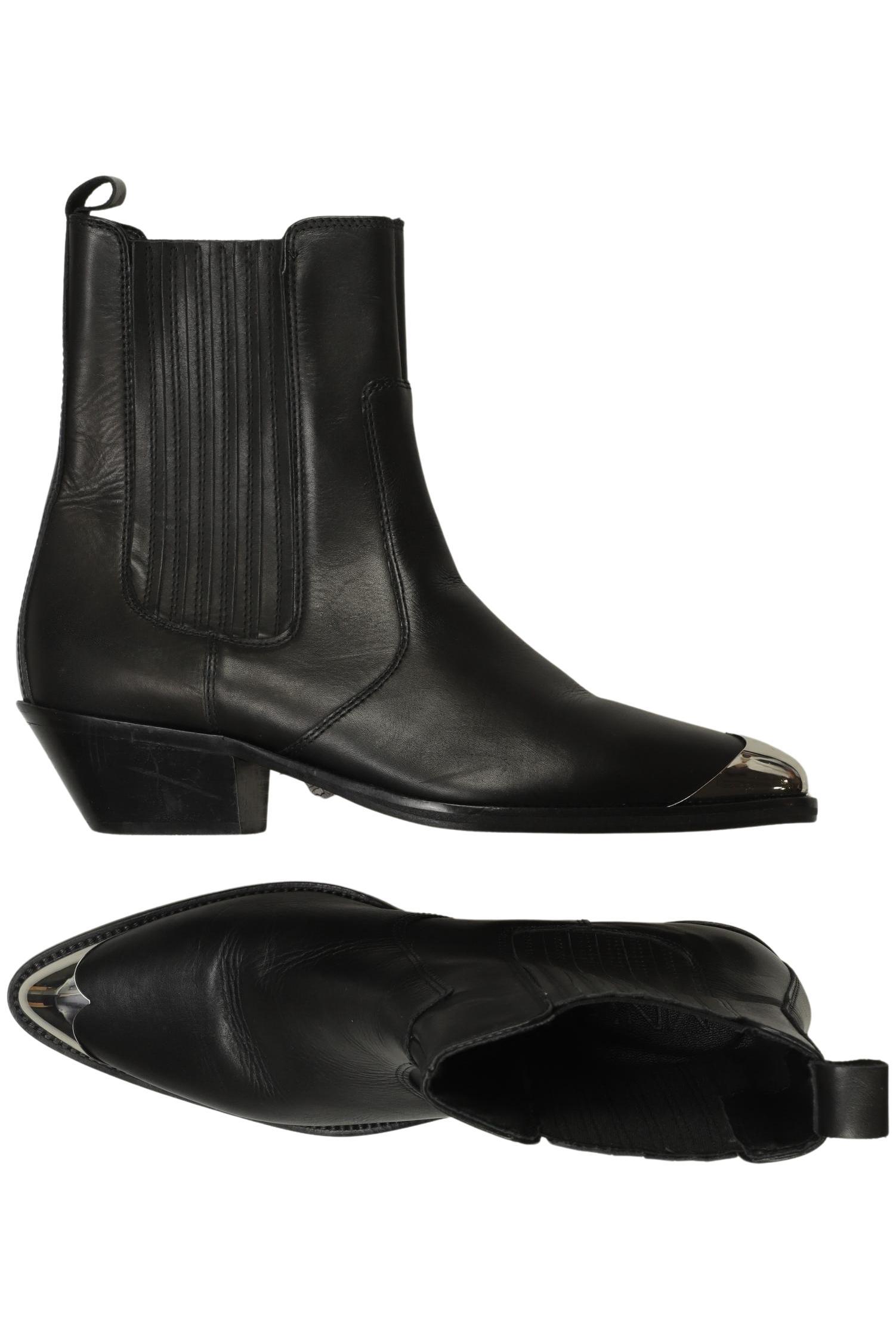 Mango Damen Stiefelette, Schwarz, Gr. EU 41