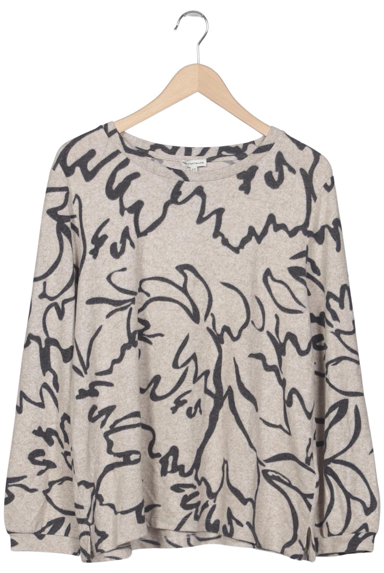 Tom Tailor Damen Pullover, Beige, Gr. XXL
