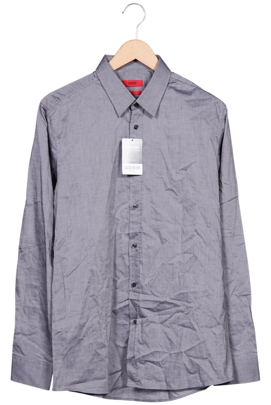 Hugo by Hugo Boss Herren Hemd, Grau, Gr. EU 41