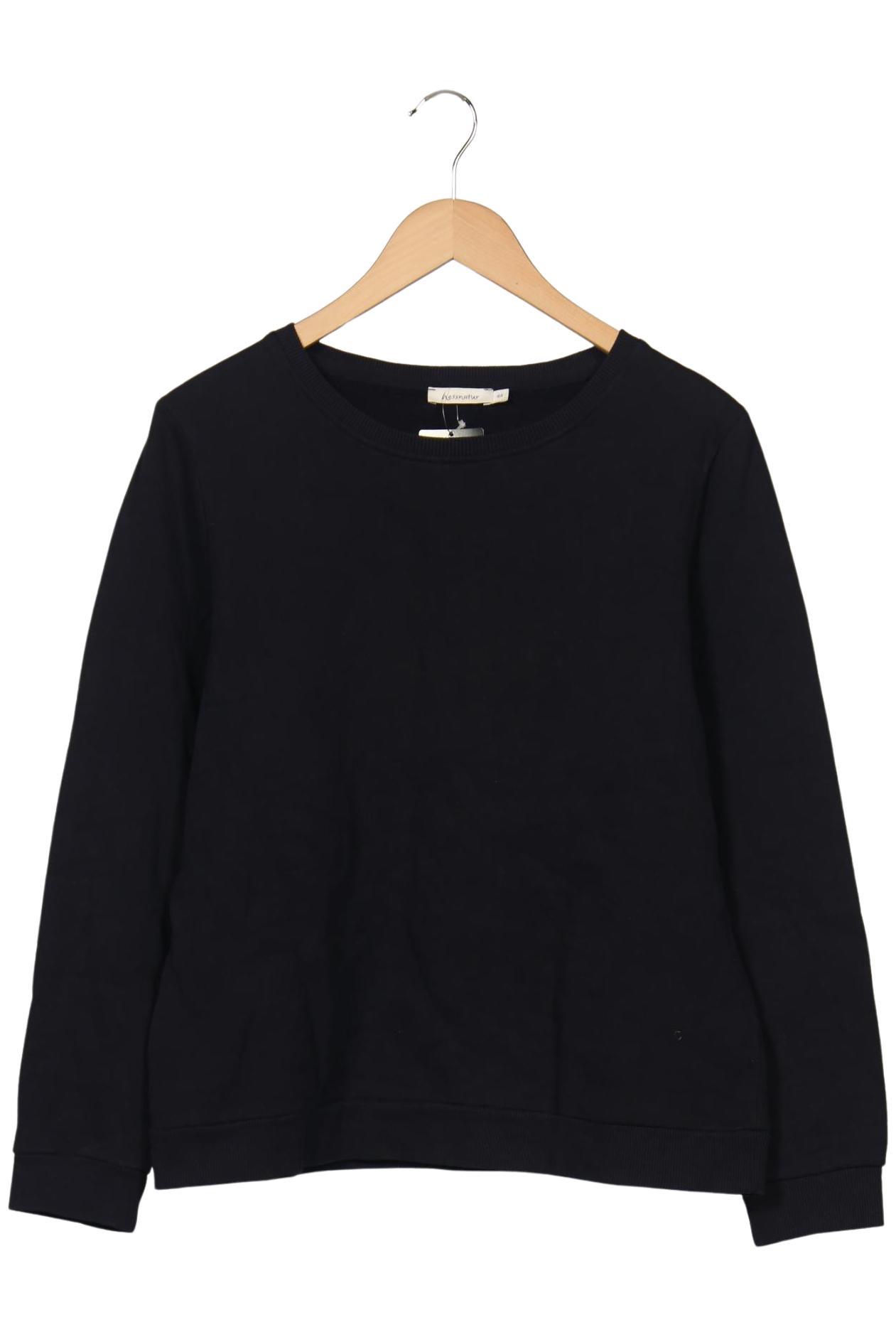 hessnatur Damen Sweater, Marineblau, Gr. EU 44