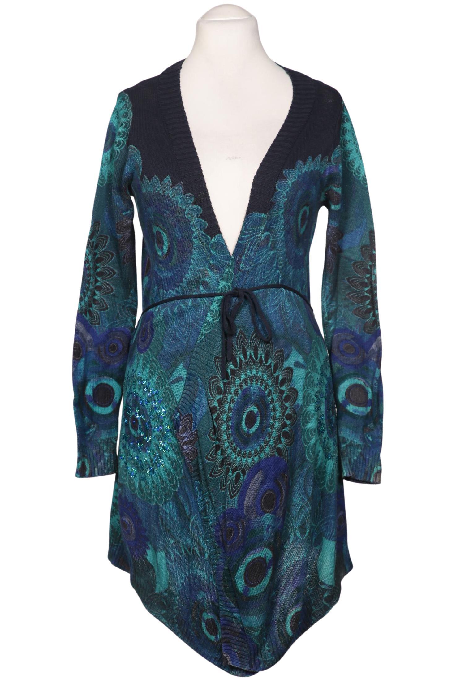 Desigual Damen Strickjacke, Mehrfarbig, Gr. L
