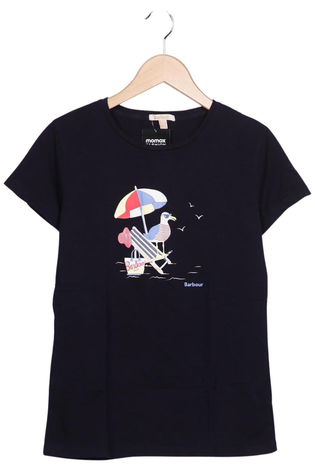 Barbour Damen T-Shirt, Marineblau, Gr. EU 36