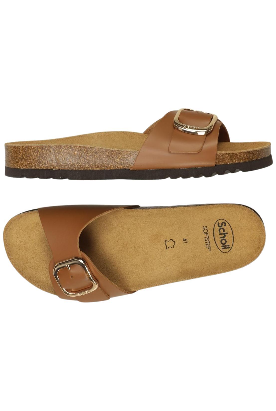 Scholl Damen Sandalen, Braun, Gr. EU 41