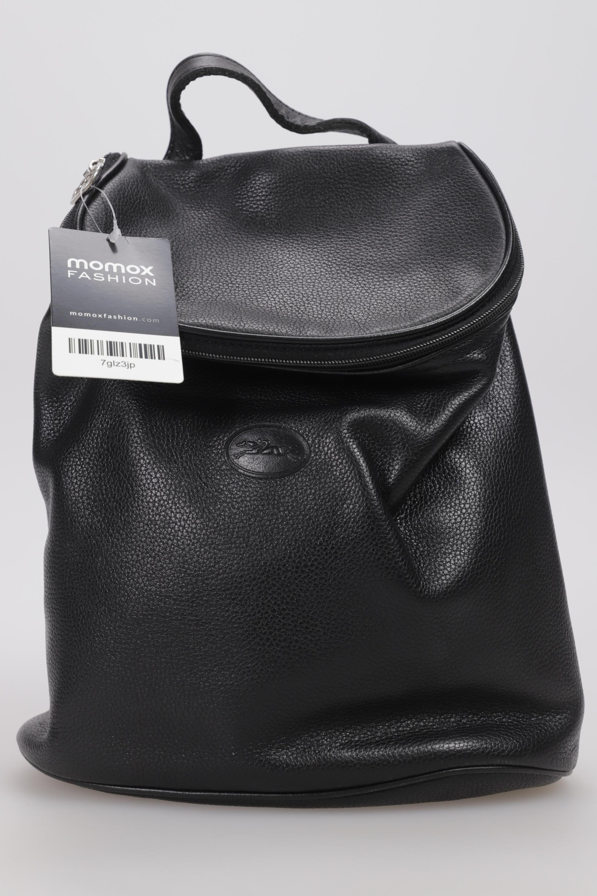 Longchamp Damen Rucksack, Schwarz, Gr.