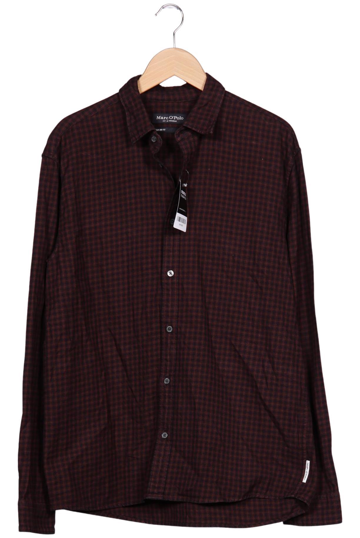 Marc O Polo Herren Hemd, Mehrfarbig, Gr. XL