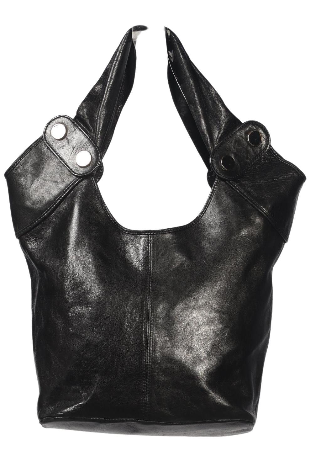 Coccinelle Damen Handtasche gross Leder, Schwarz, Gr.