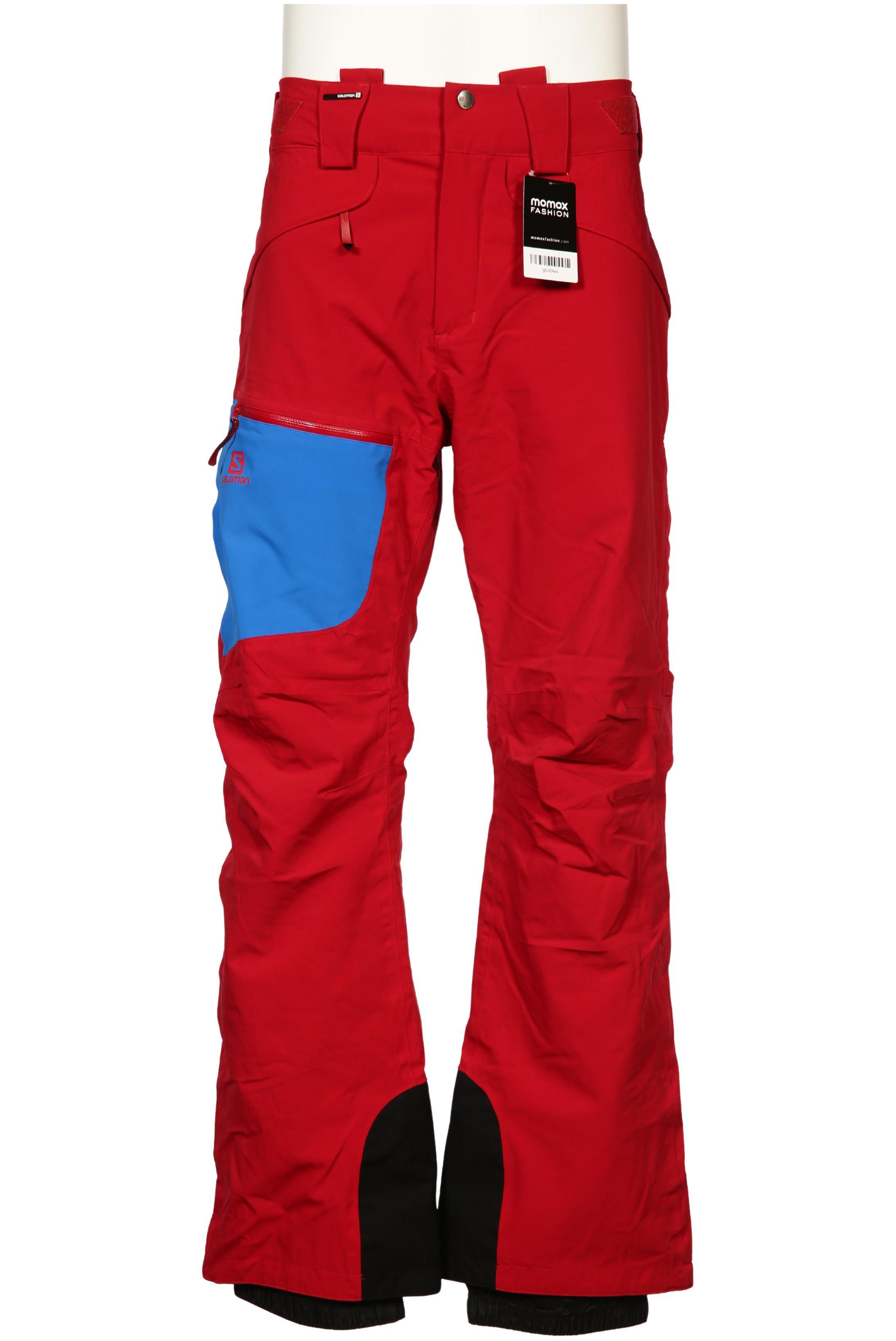 Salomon Herren Stoffhose, Rot, Gr. M