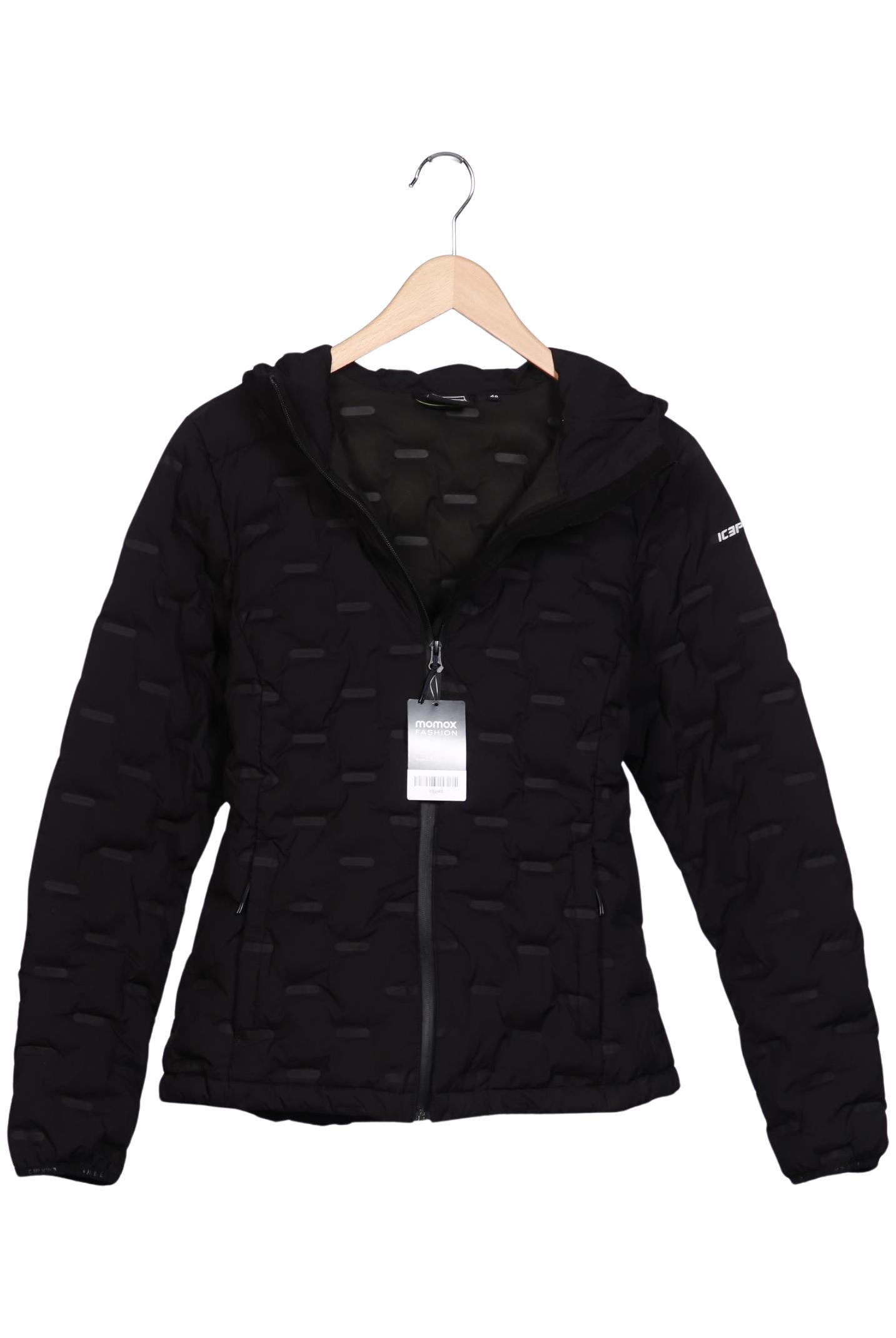 Icepeak Damen Jacke, Schwarz, Gr. EU 40