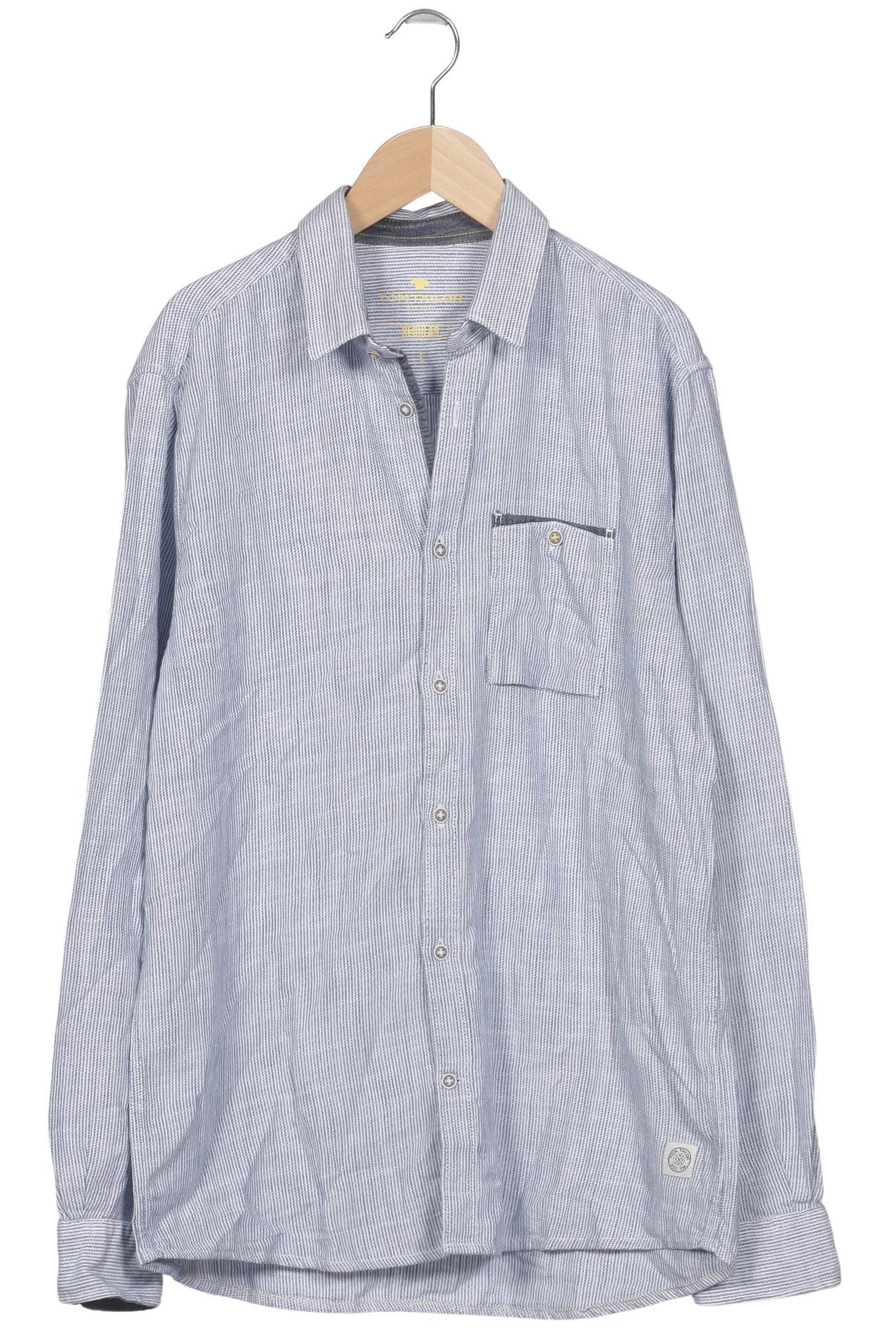 Tom Tailor Herren Hemd, Hellblau, Gr. L