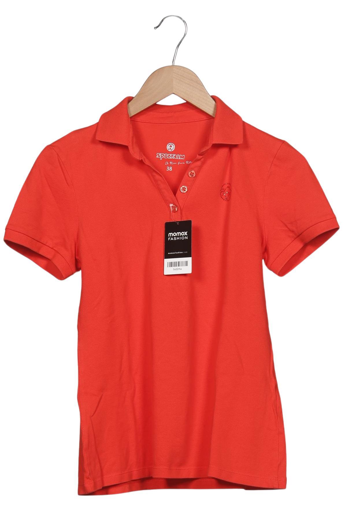 Sportalm Damen Poloshirt, Rot, Gr. EU 38