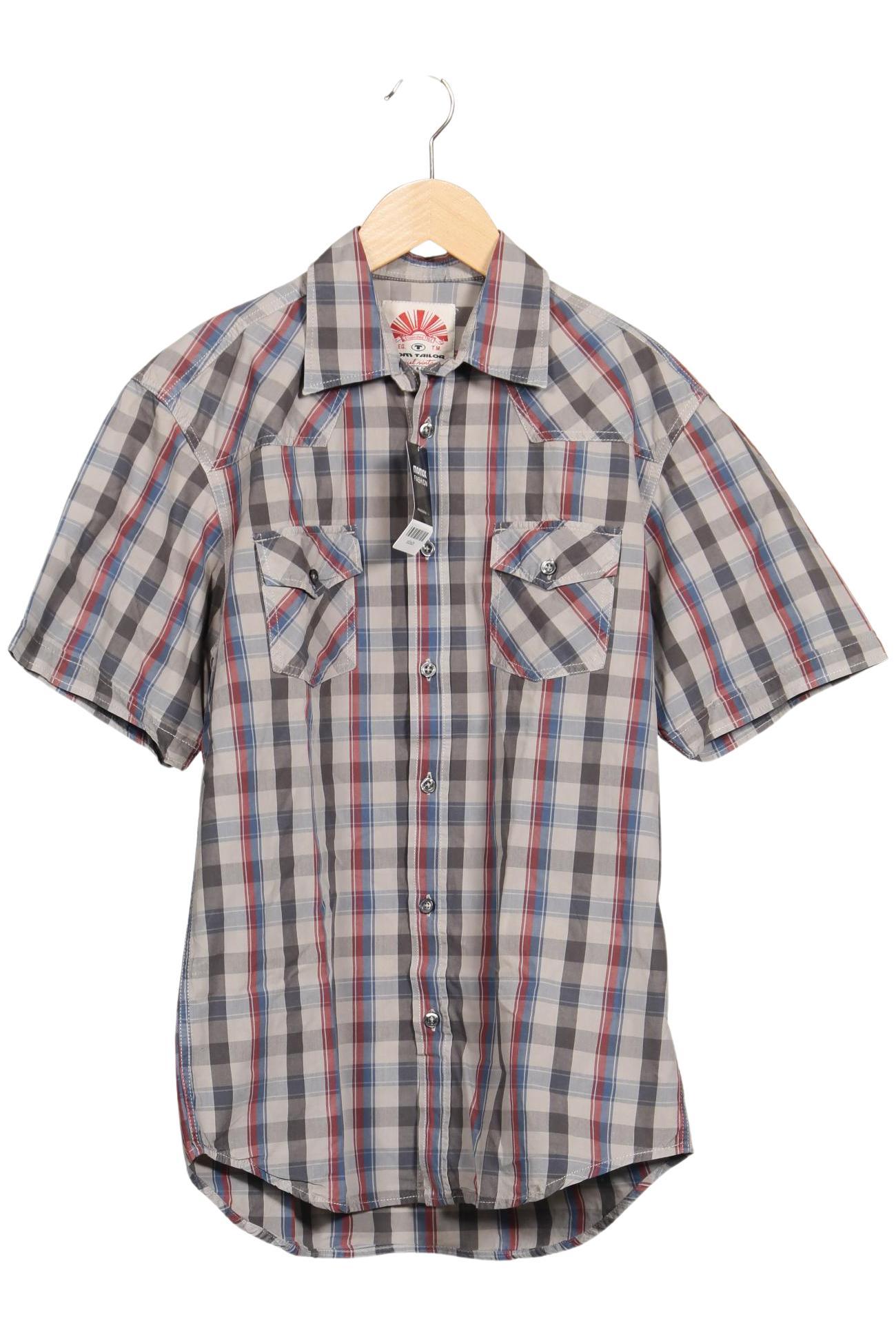 Tom Tailor Herren Hemd, Mehrfarbig, Gr. S