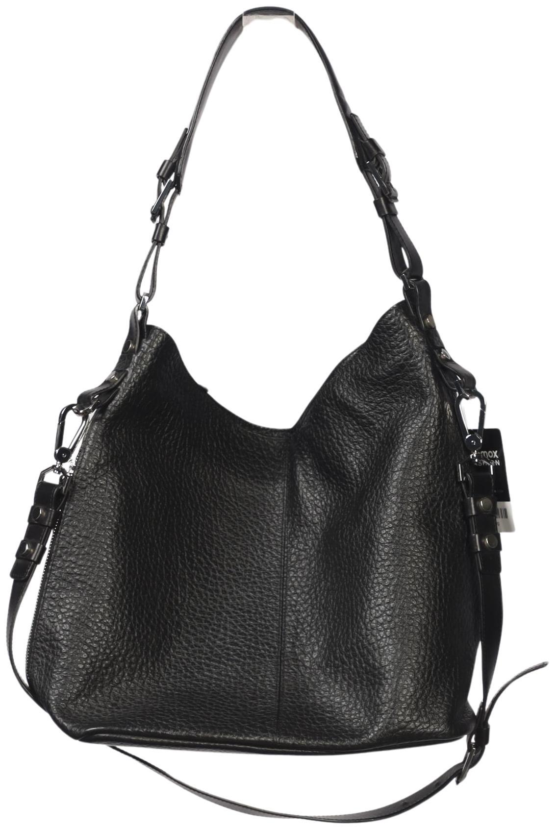 & Other Stories Damen Handtasche gross Leder, Schwarz, Gr.