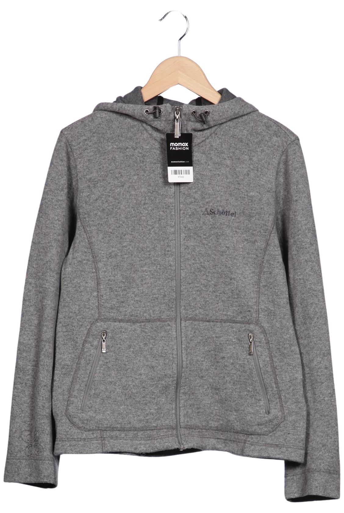 Schöffel Damen Kapuzenpullover, Grau, Gr. EU 42
