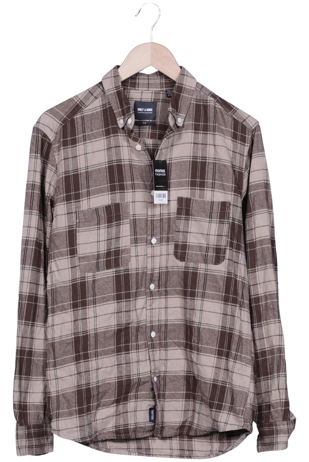 Only & Sons Herren Hemd, Mehrfarbig, Gr. M