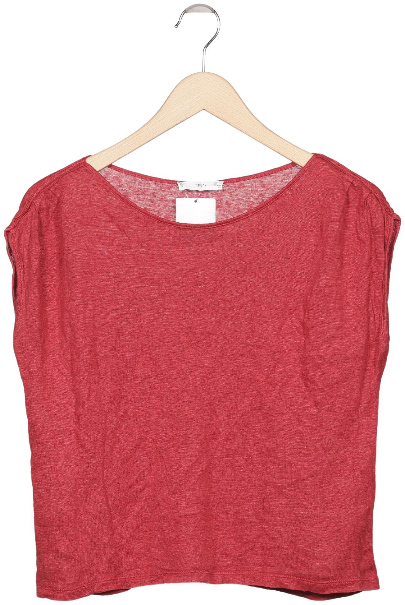 Mango Damen T-Shirt, Rot, Gr. S