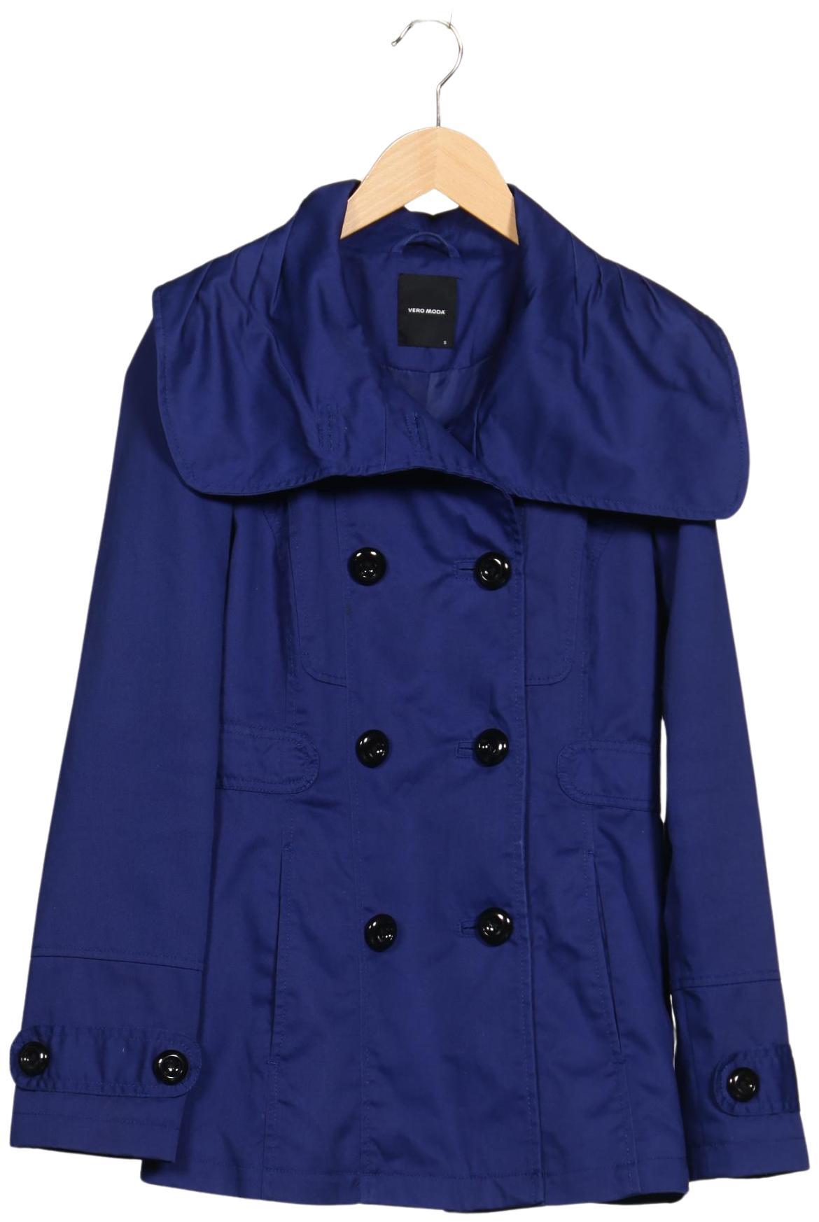 Vero Moda Damen Mantel, Marineblau, Gr. S