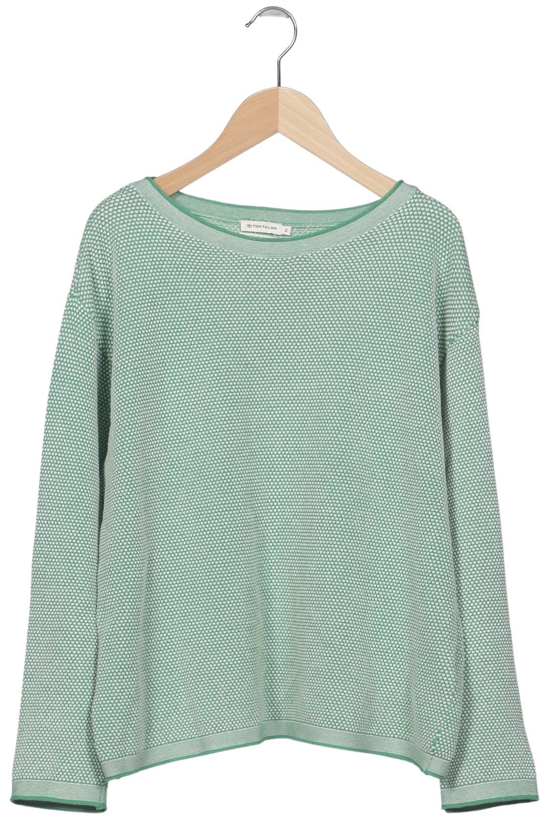 Tom Tailor Damen Pullover, Hellgrün, Gr. M