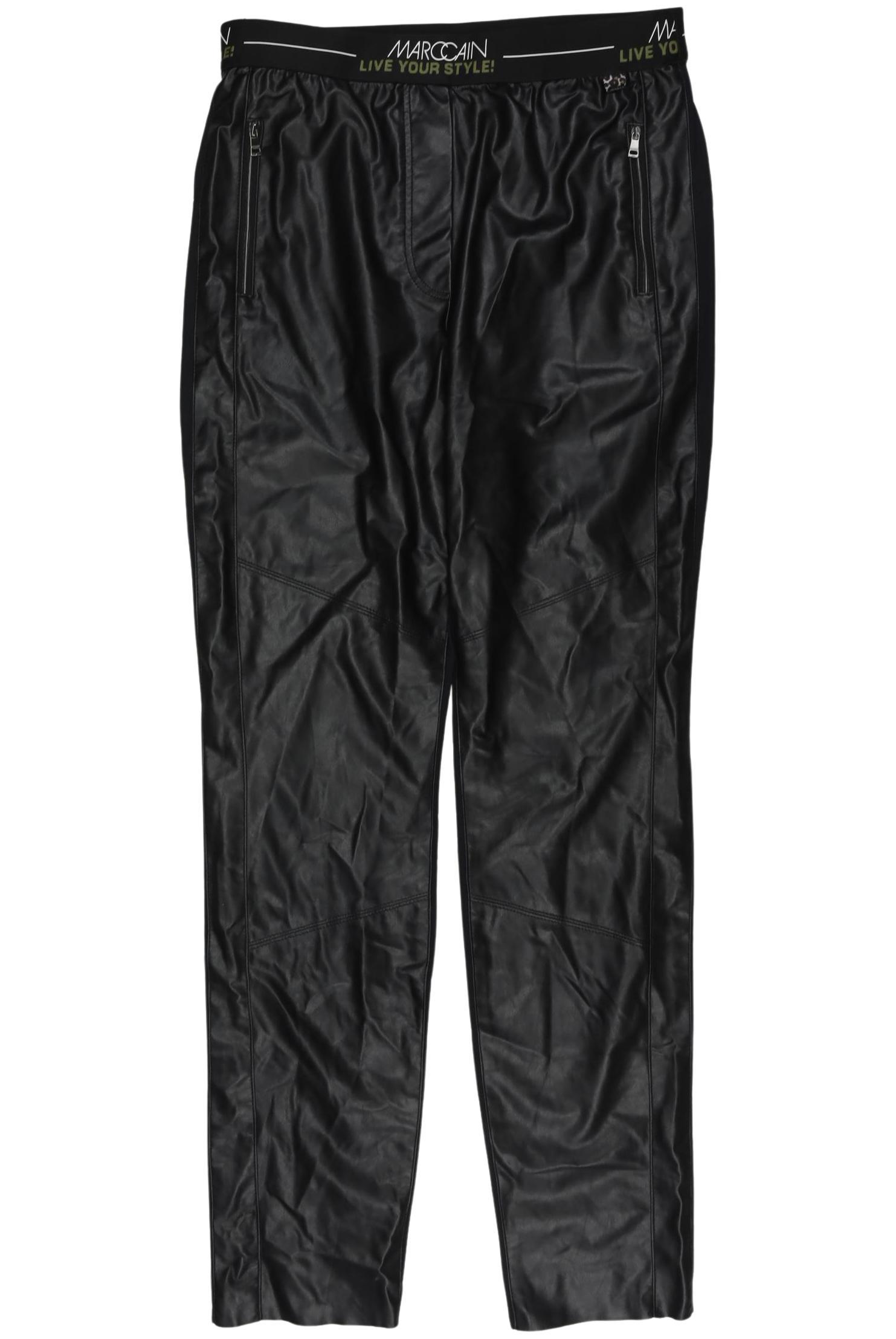 Marc Cain Damen Stoffhose, Schwarz, Gr. MARC CAIN N2