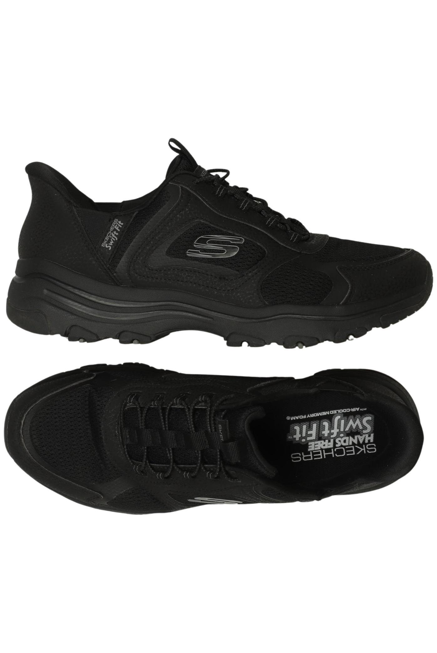 Skechers Damen Sneaker, Schwarz, Gr. EU 40