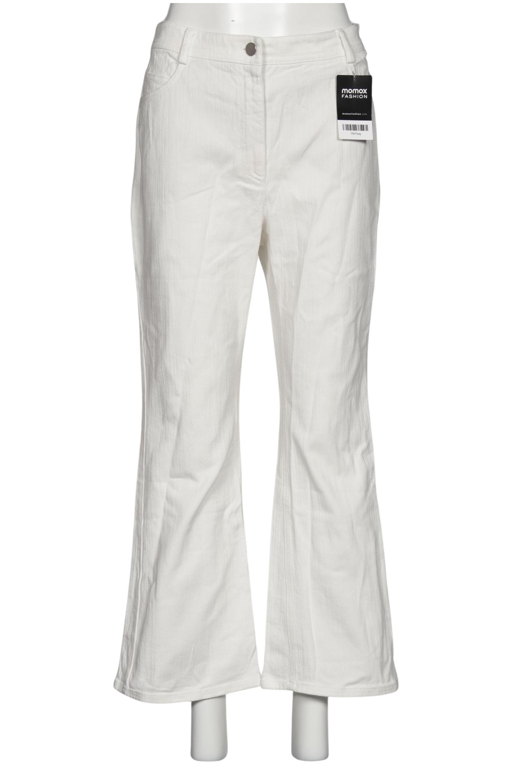 Akris Damen Jeans, Weiß, Gr. EU 38