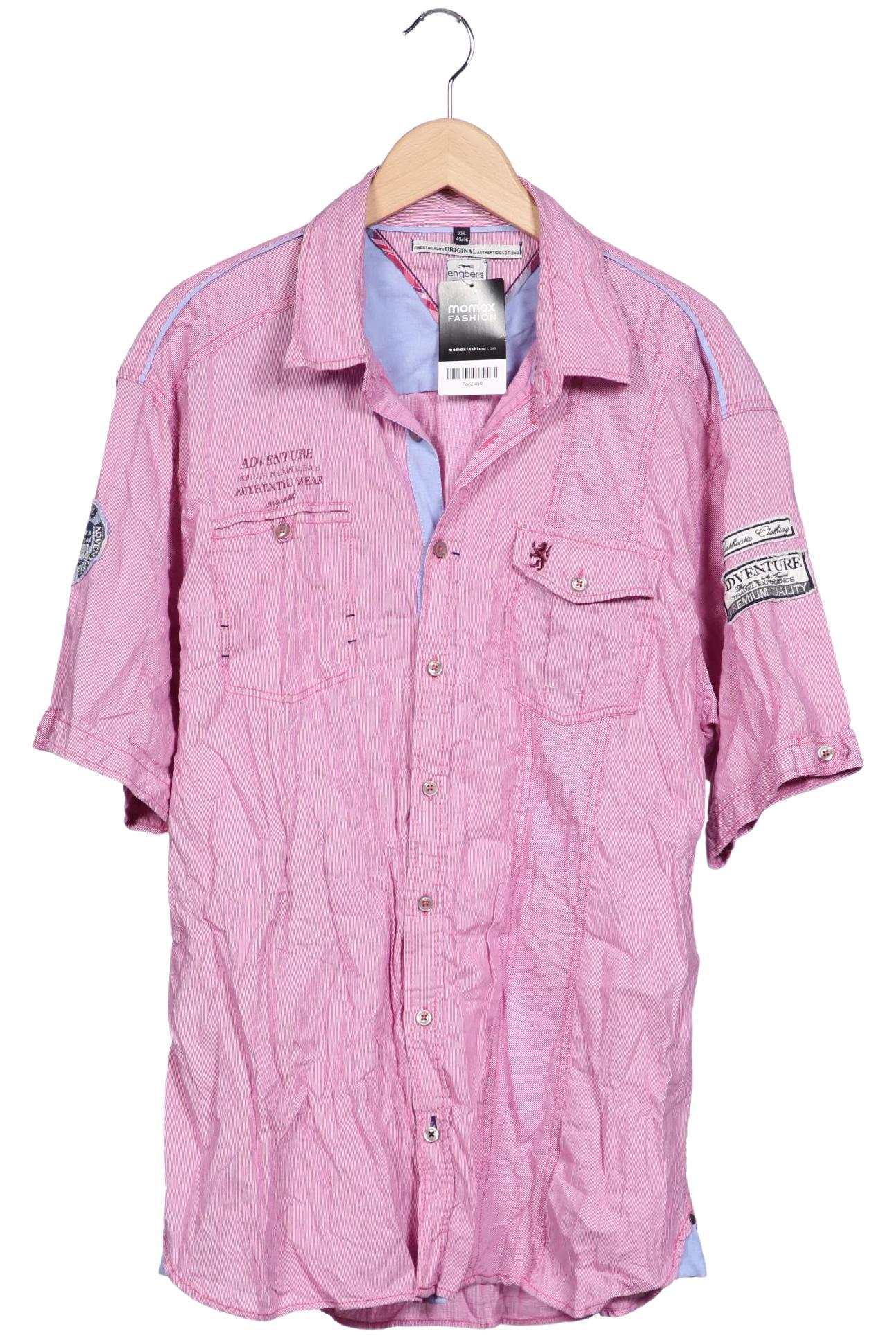 engbers Herren Hemd, Pink, Gr. EU 45