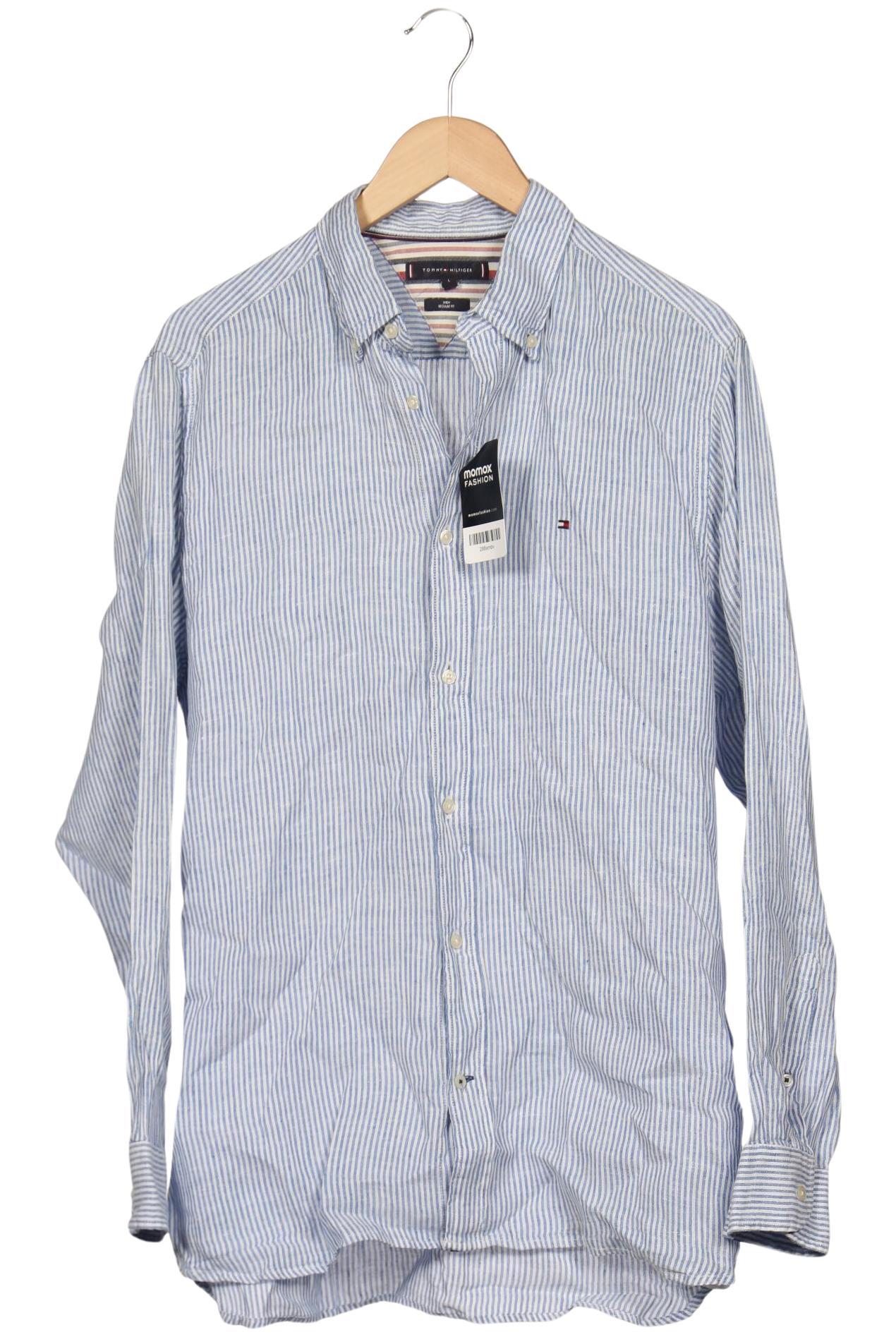 Tommy Hilfiger Herren Hemd, Hellblau, Gr. L