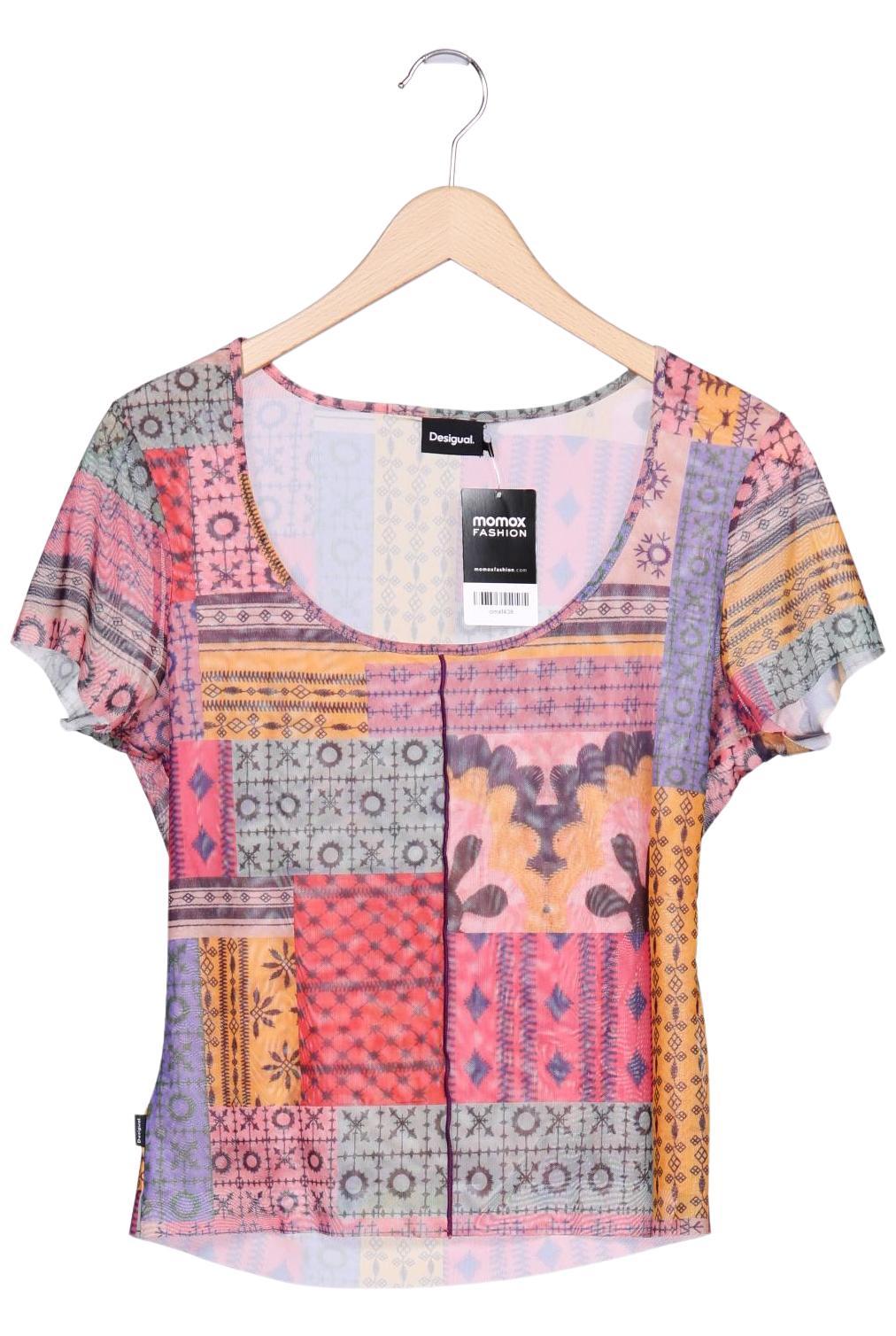 Desigual Damen T-Shirt, Pink, Gr. XL