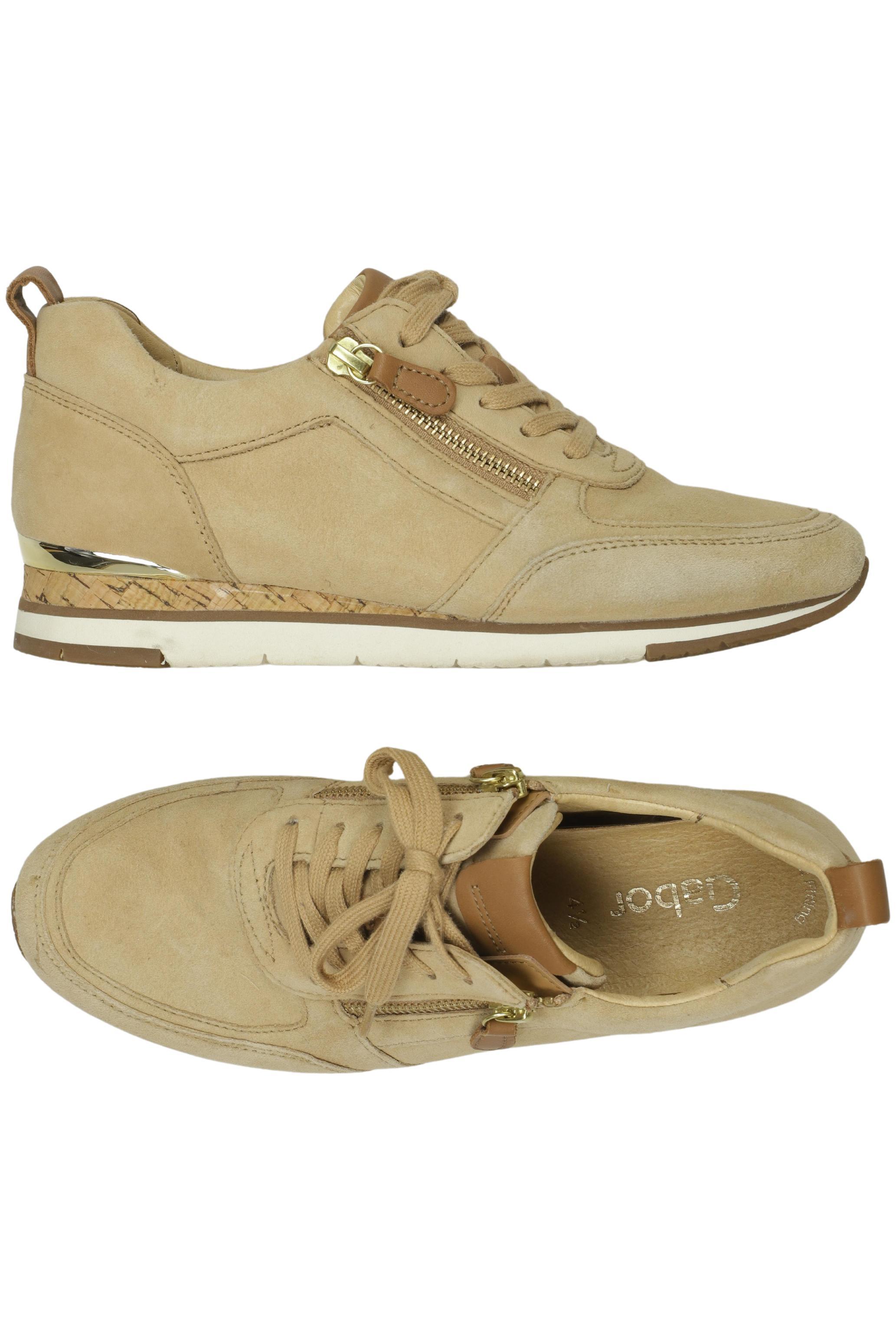 Gabor Damen Sneaker, Beige, Gr. UK 4.5