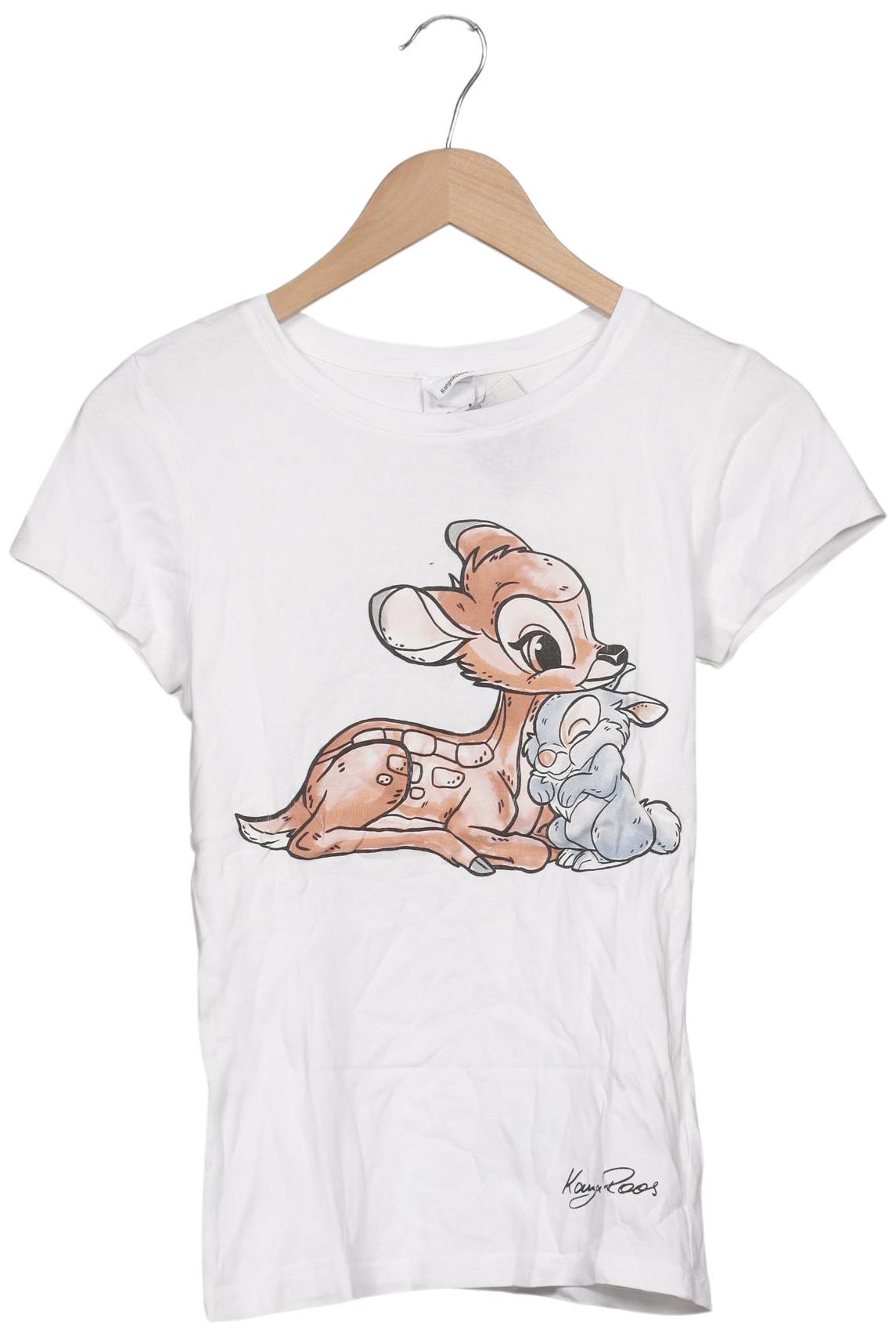 KangaROOS Damen T-Shirt, Weiß, Gr. EU 36